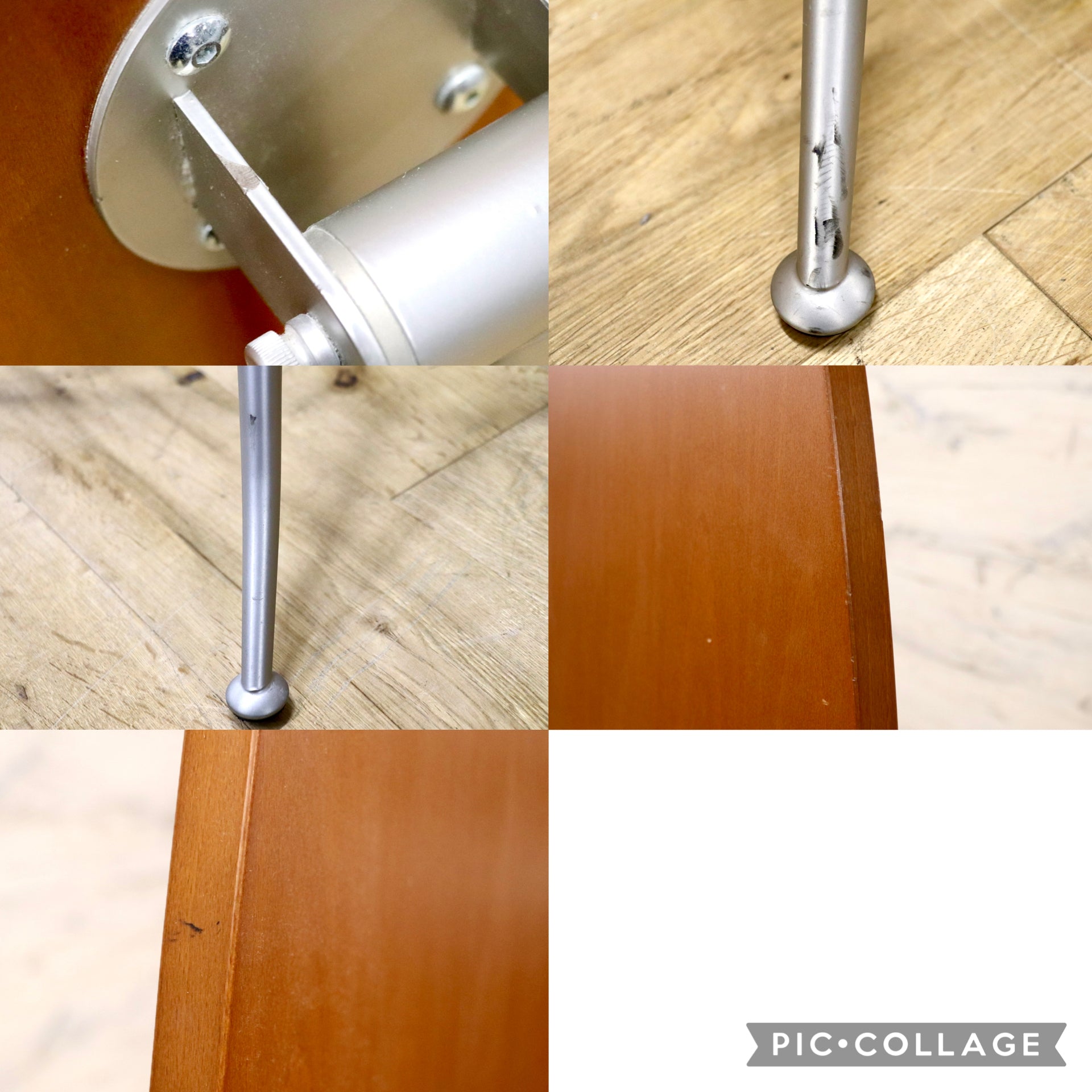 GMJS167A○Calligaris / カリガリス イタリア製 姿見 スタンドミラー 3本脚スタンドミラー 鏡 インテリア チェリー材 ミッドセンチュリー