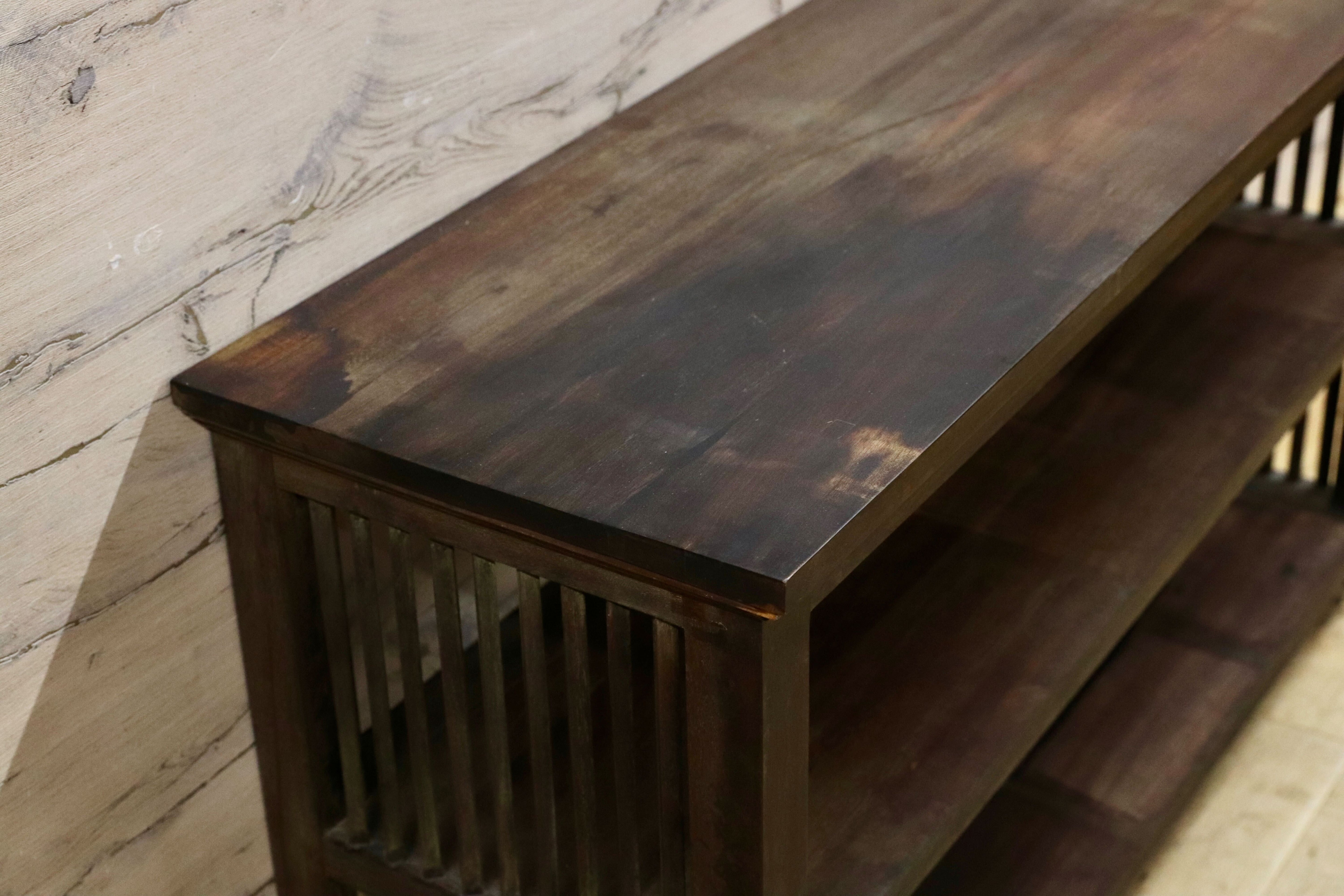 GMIK730○和モダン レトロ アンティーク ラック シェルフ ディスプレイ棚 店舗什器 古木 ヴィンテージ 飾り棚 サイドボード