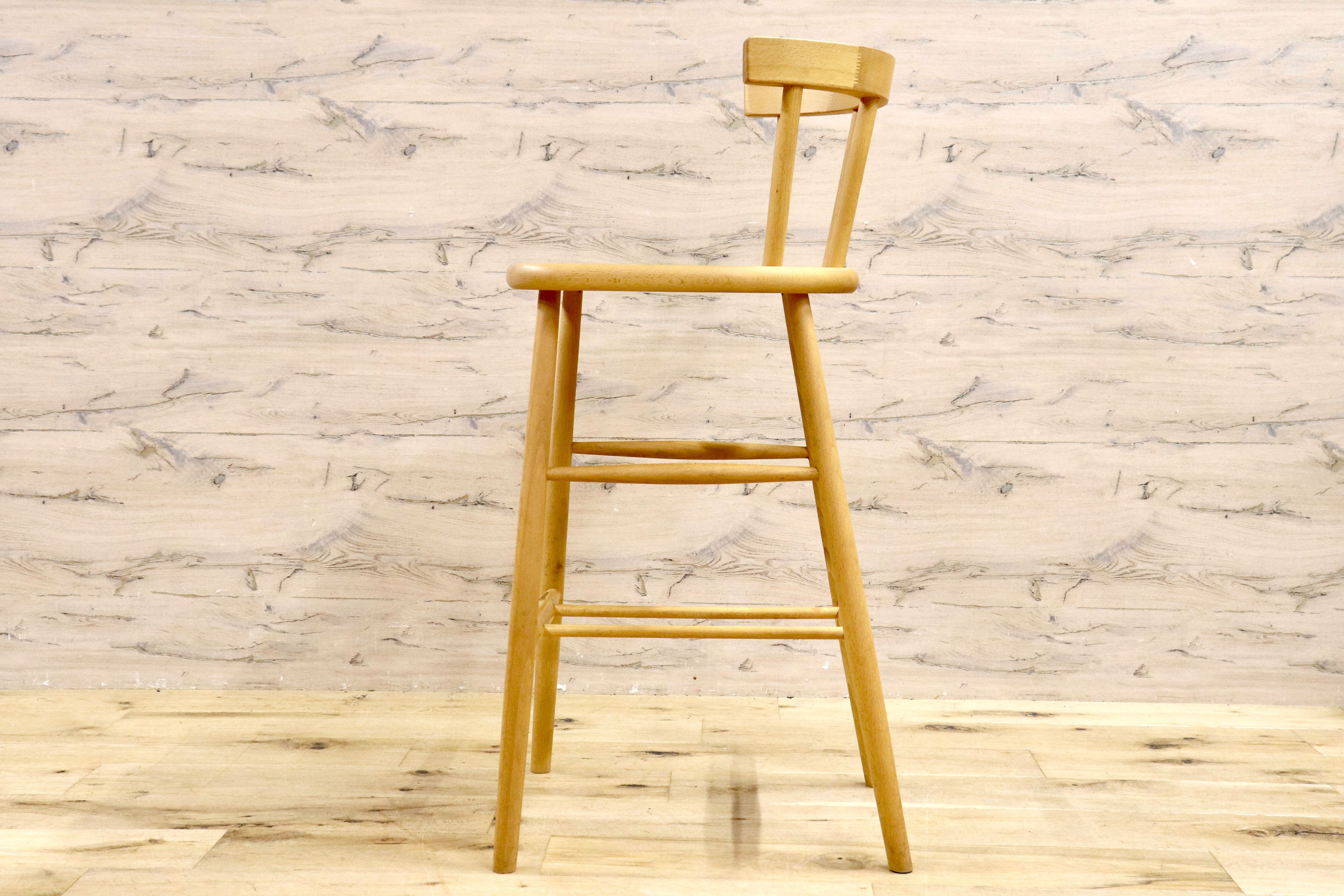 GMIH263B○KINOSHITA / キノシタ calore カウンターチェア ダイニングチェア ハイチェア バーチェア 椅子 シンプル ナチュラル 木製家具