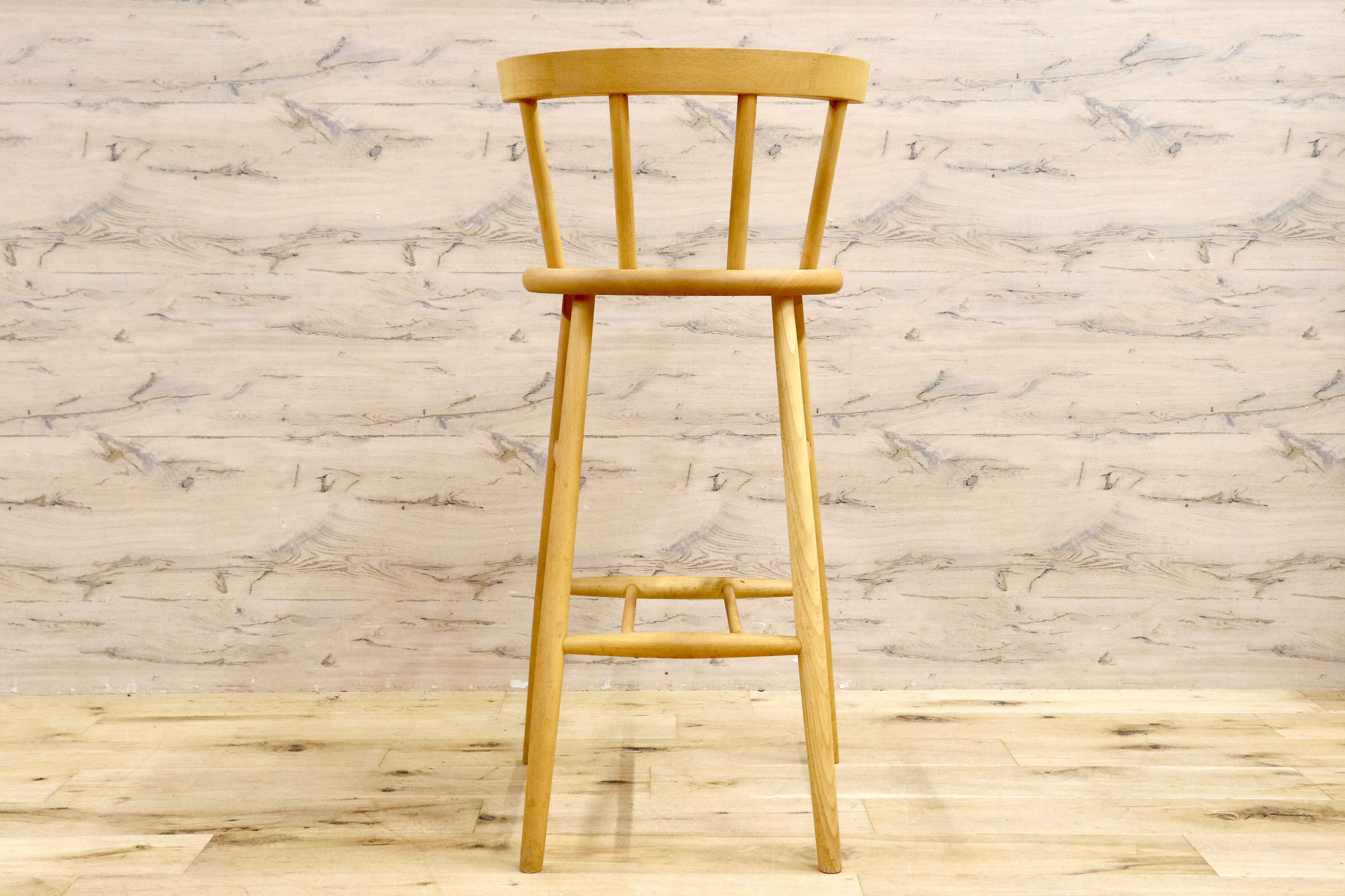 GMIH263B○KINOSHITA / キノシタ calore カウンターチェア ダイニングチェア ハイチェア バーチェア 椅子 シンプル ナチュラル 木製家具