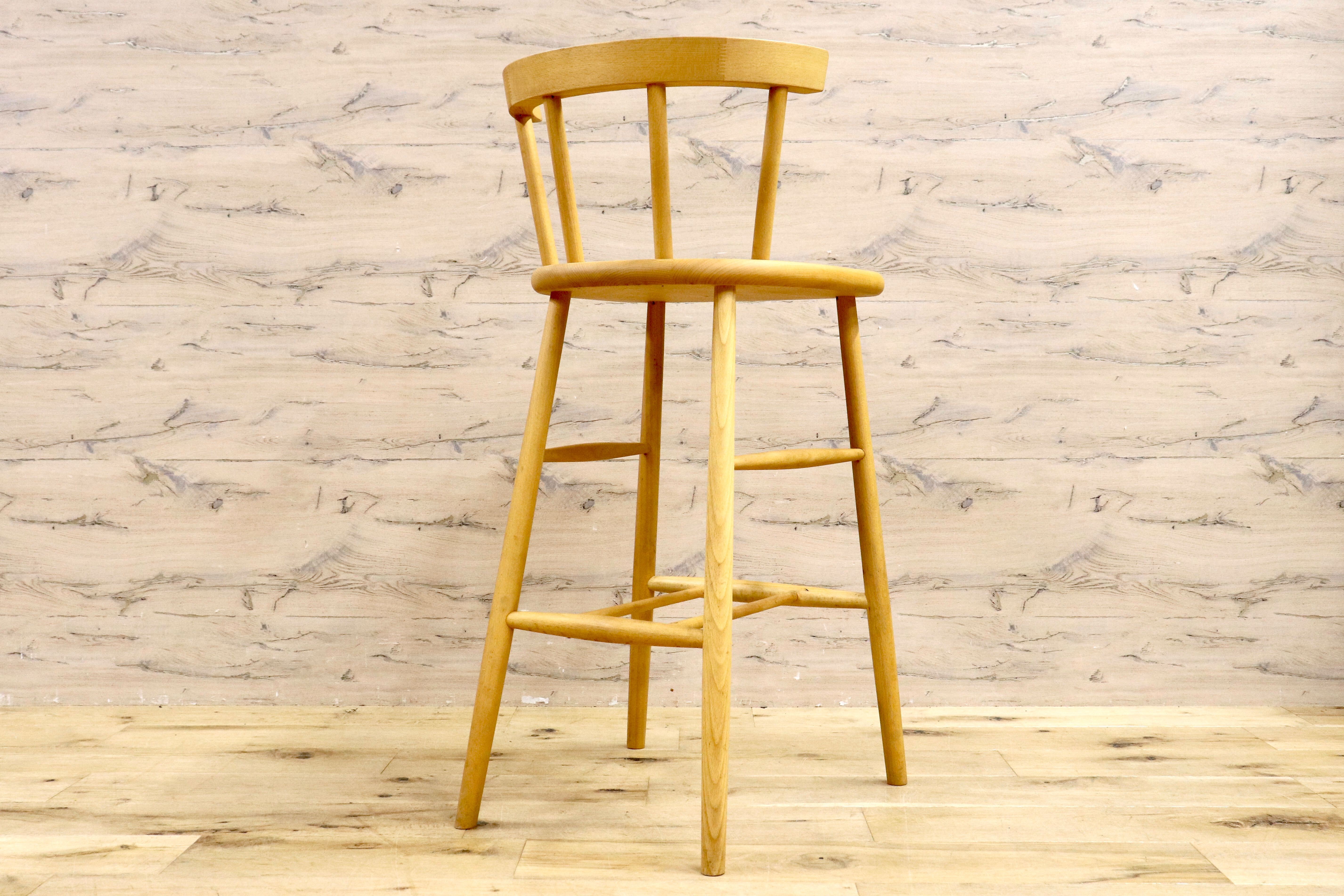 GMIH263B○KINOSHITA / キノシタ calore カウンターチェア ダイニングチェア ハイチェア バーチェア 椅子 シンプル ナチュラル 木製家具