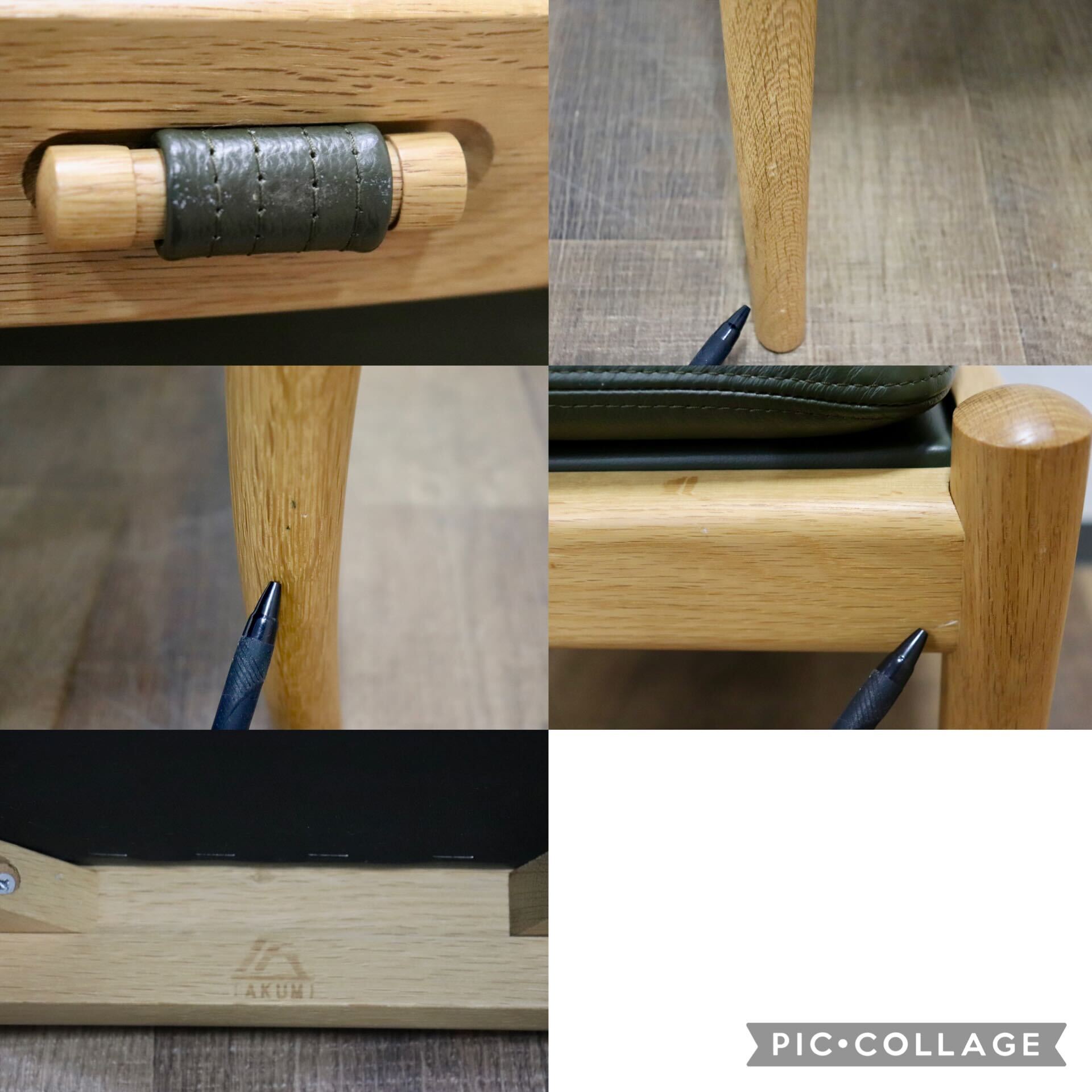 GMIH25B○匠工芸 / TAKUM Jazz ダイニングチェア 椅子 チェア 国産家具 オーク無垢材 本革 グリーン 北海道 検）カンディハウス