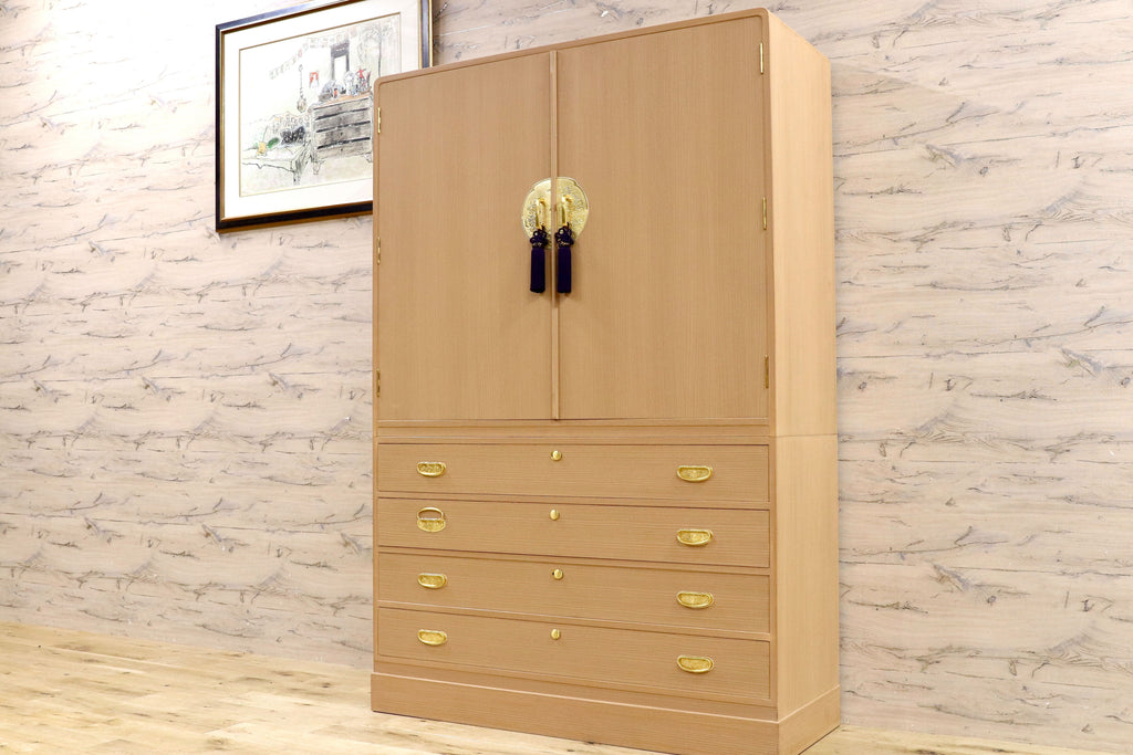 T4370☆美品☆総桐箪笥☆松山家具☆和箪笥☆着物箪笥