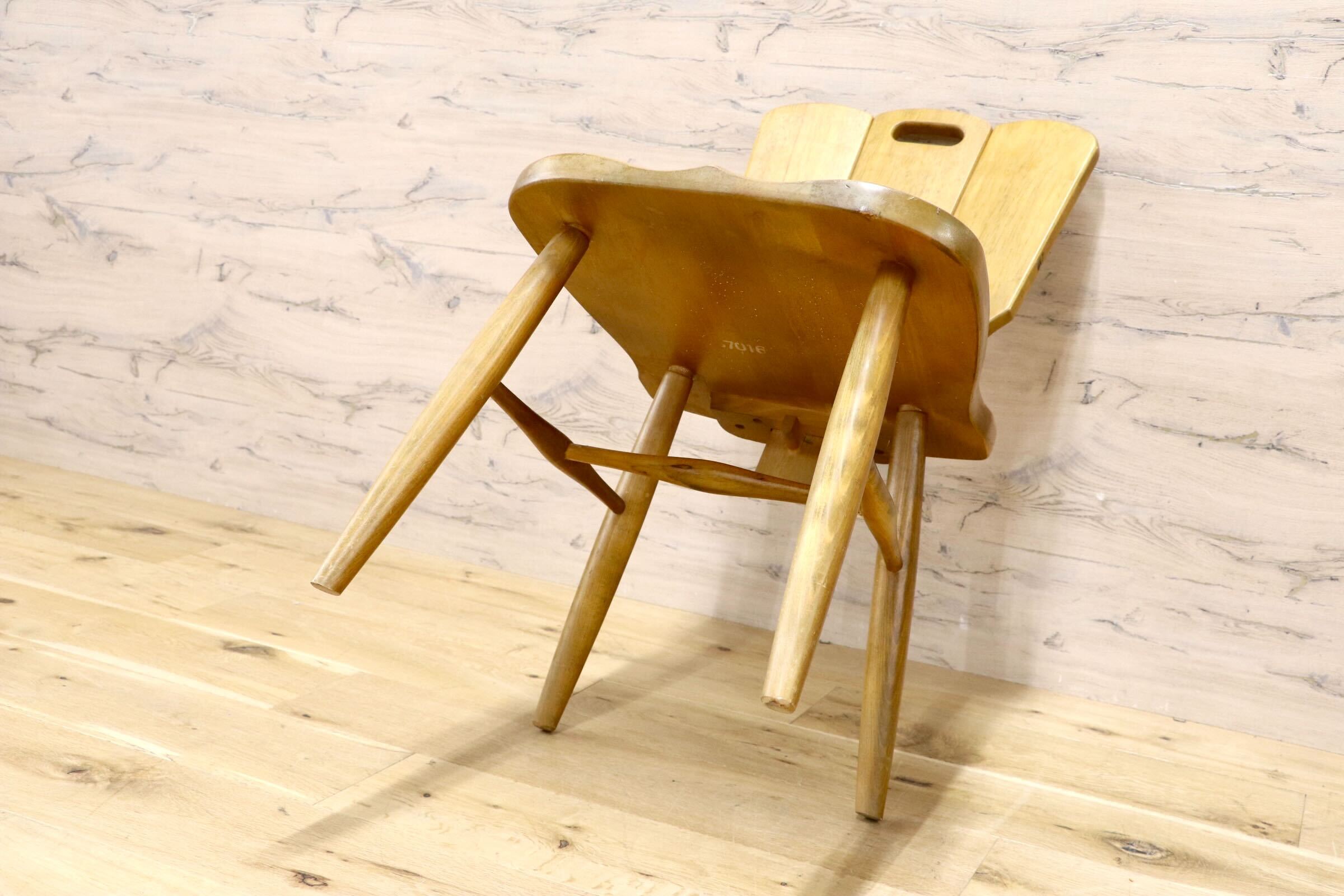 GMIH519A○karimoku / カリモク オールドカリモク ダイニングチェア RUSTIC ルスティック 椅子 カントリー レトロ ヴィンテージ 木製家具