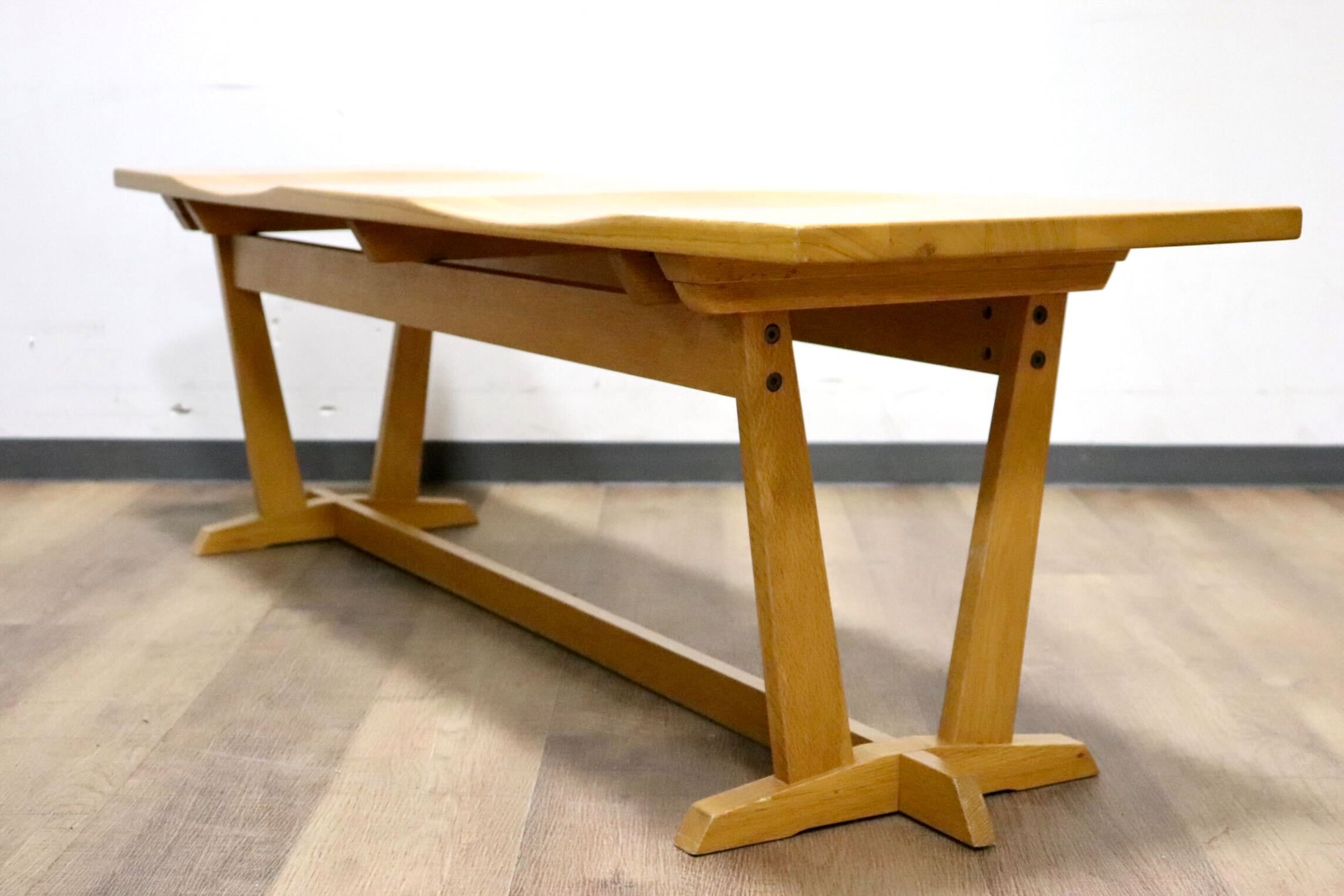 GMHN132A○北欧スタイル ダイニングベンチ ダイニングチェア 長椅子 ベンチ 腰掛け 椅子 木製 シンプル ナチュラル モダン カントリー