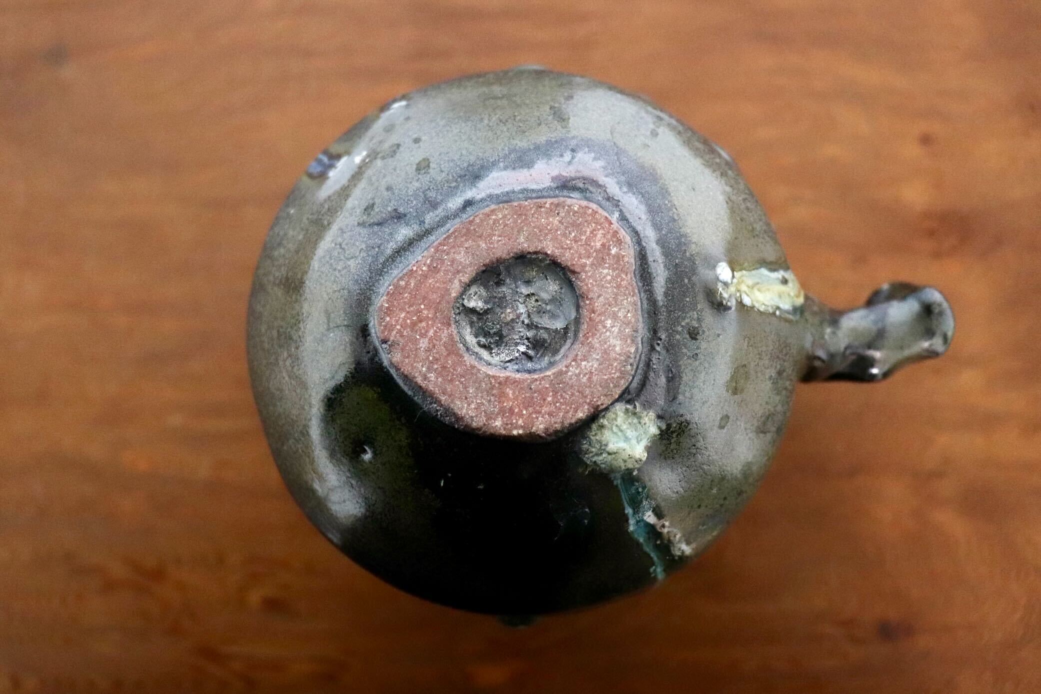 GMIO534B◯丹文窯 丹波焼 片口 ピッチャー 取手付き 陶器 伝統工芸 丹波篠山 未使用