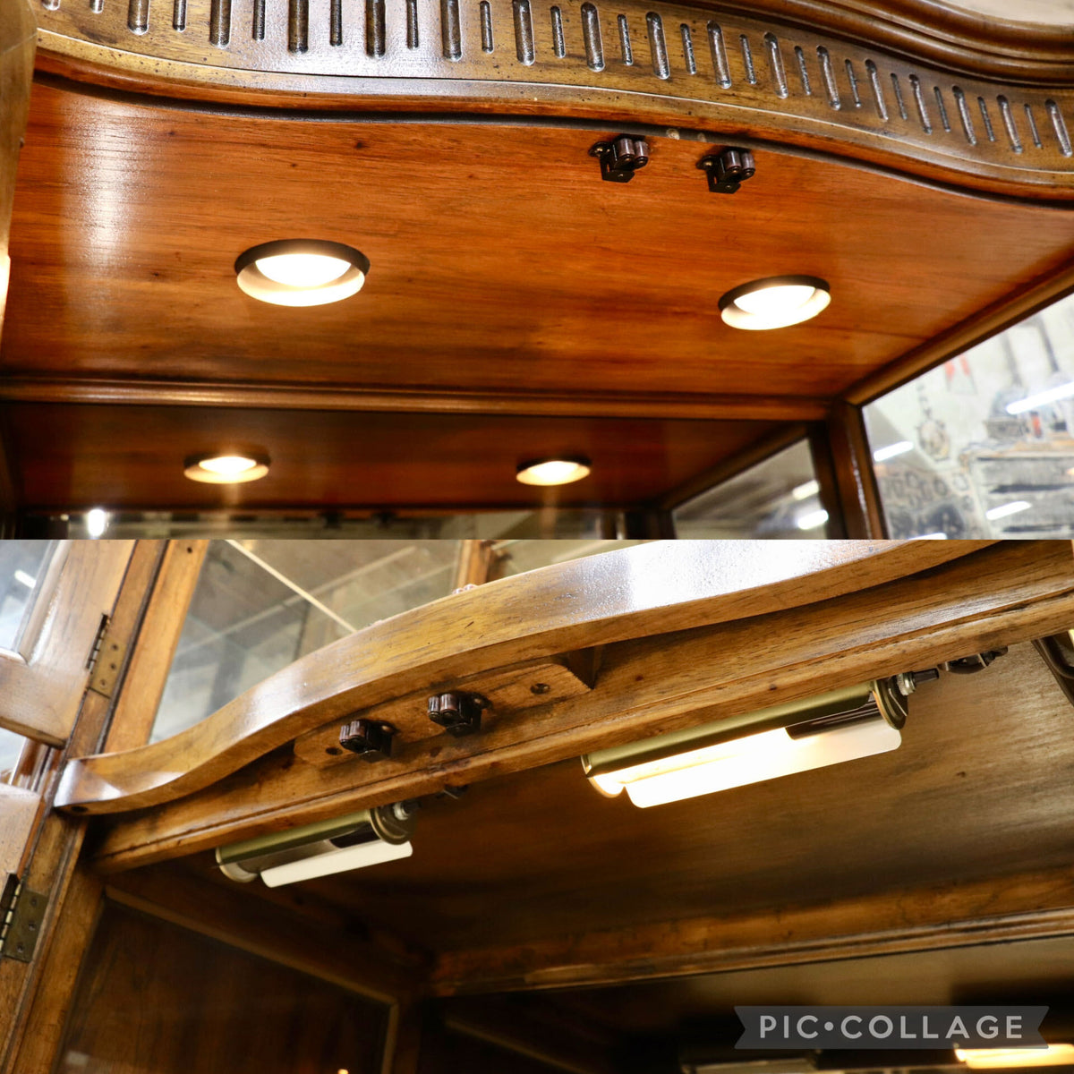 GMHN324○DREXEL HERITAGE /ドレクセルヘリテイジ Grand Villa グランドヴィラ ガラスキャビネット 飾り棚 最高級 約280万