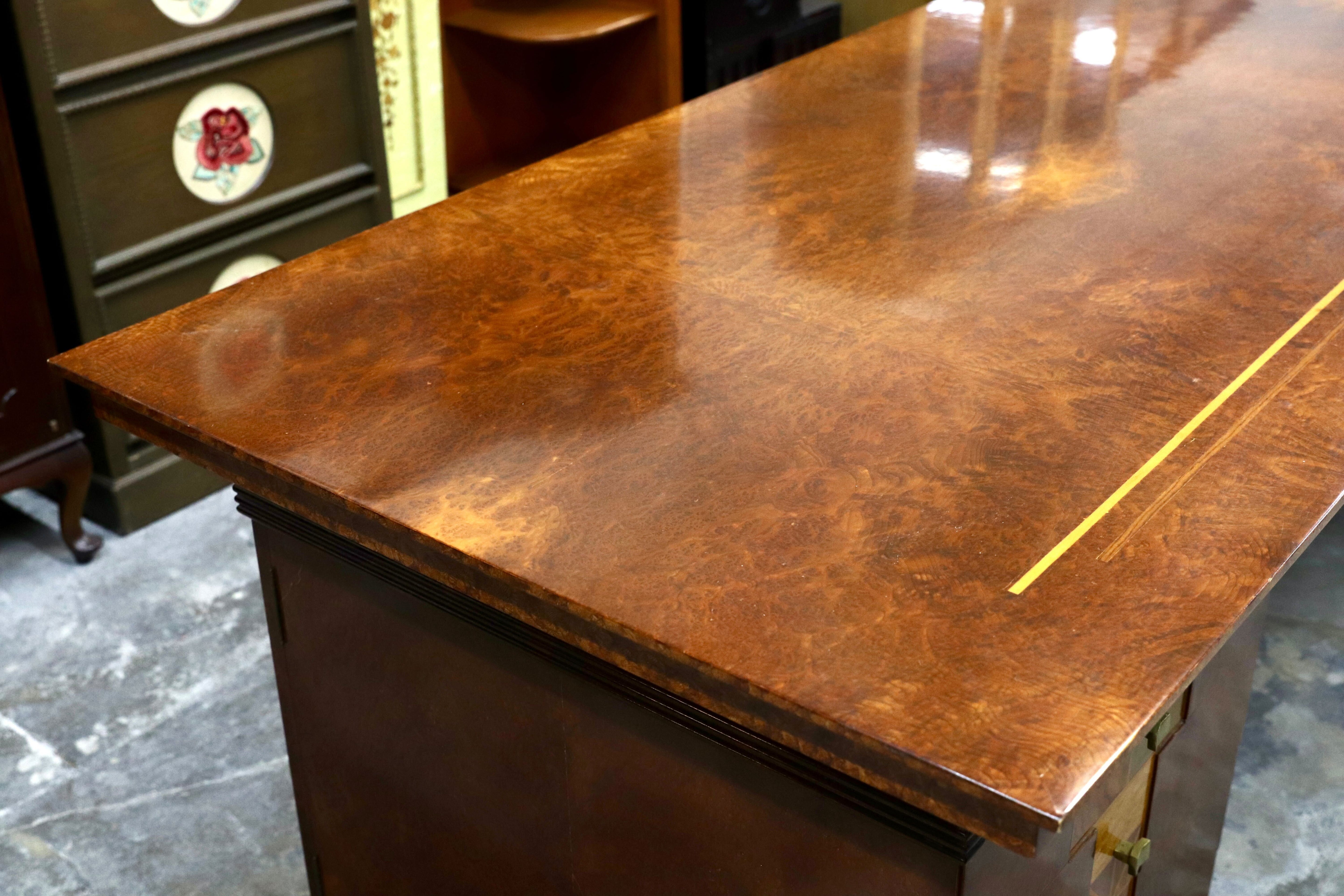 GMIK637○Baixauli / バイシャウリ バレンシア ペペ・ベンリウレ 西洋 スペイン 最高級 プレジデントデスク 書斎机 ヴィンテージ 超レア