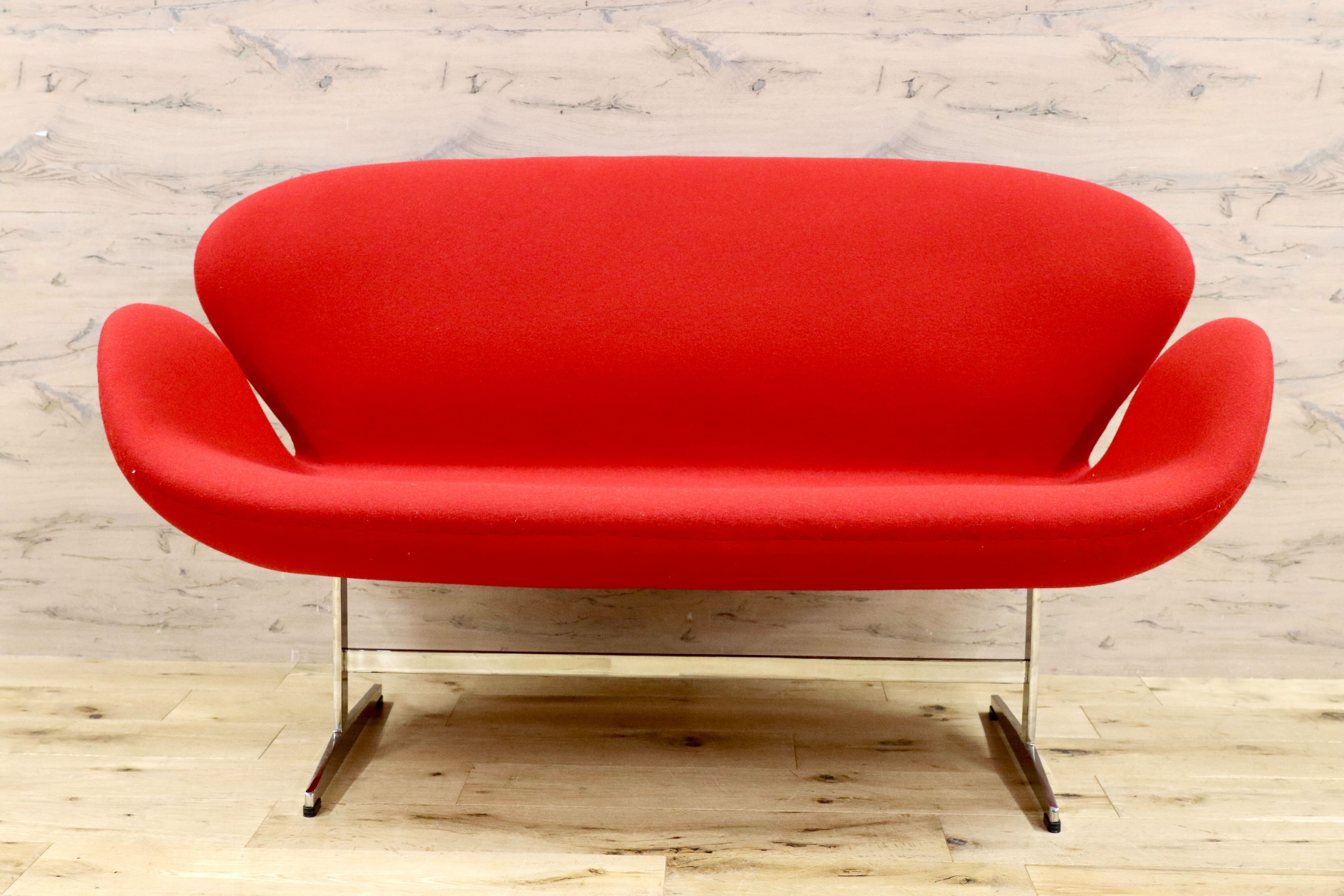 GMHH375○スワンソファ SWAN SOFA 2シーター ラブソファ 長椅子 2人