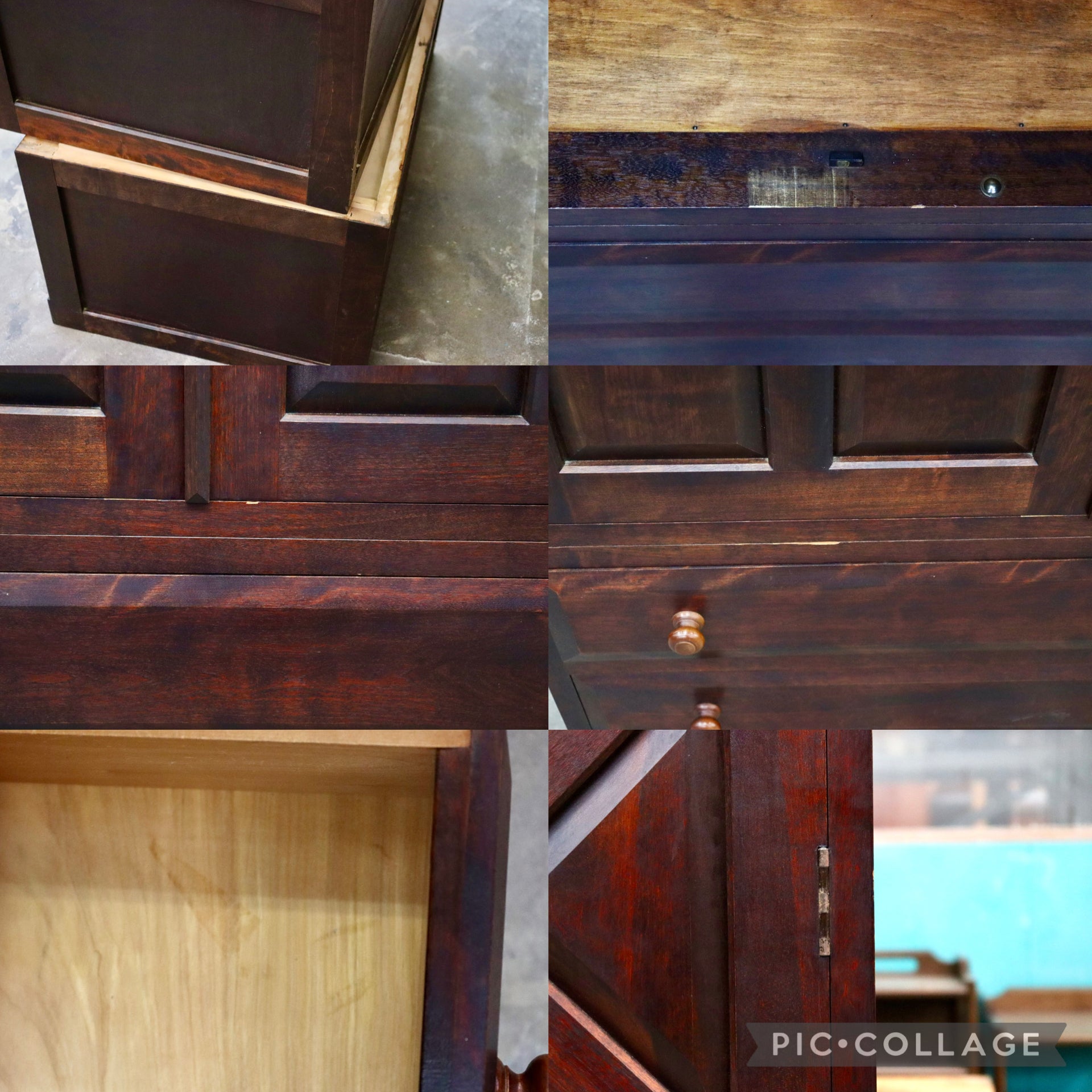 GMJH202B○松本民芸家具 D型 洋服箪笥 ワードローブ クローゼット 衣装箪笥 ミズメザクラ 無垢材 収納家具 和家具 和モダン 約50万 美品