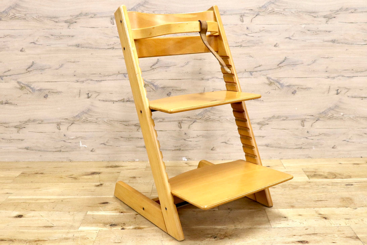 GMJK467◯STOKKE / ストッケ Tripp Trapp トリップトラップ ベビーチェア キッズチェア ハイチェア 子供椅子 ビーチ材 ナチュラル 北欧