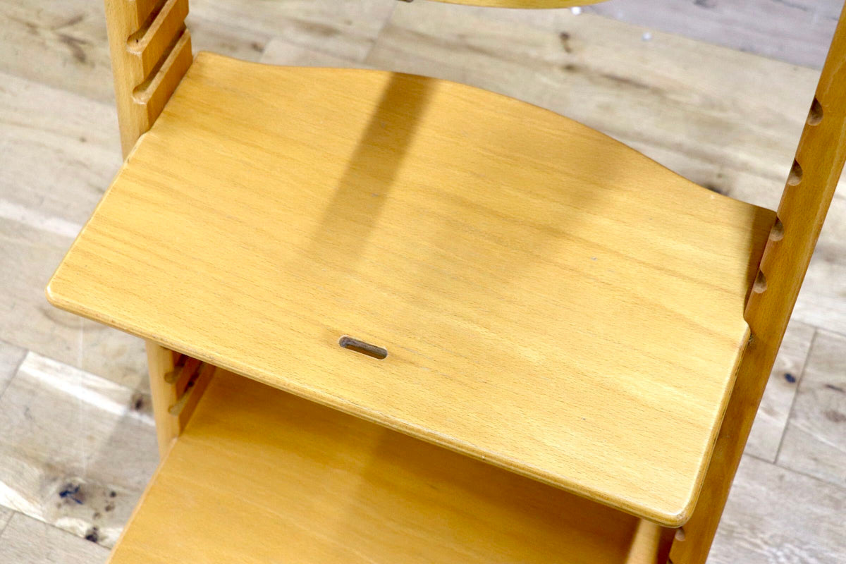 GMJK467◯STOKKE / ストッケ Tripp Trapp トリップトラップ ベビーチェア キッズチェア ハイチェア 子供椅子 ビーチ材 ナチュラル 北欧