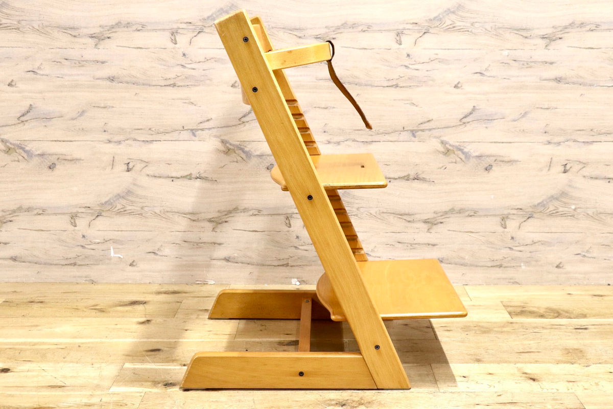 GMJK467◯STOKKE / ストッケ Tripp Trapp トリップトラップ ベビーチェア キッズチェア ハイチェア 子供椅子 ビーチ材 ナチュラル 北欧