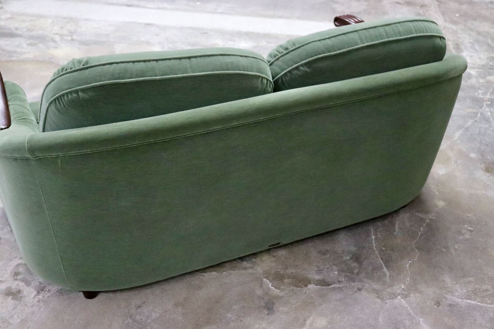 GMIH462B○maruni / マルニ ベルサイユ 2人掛けソファ ラブソファ 長椅子 ファブリック 応接 ヨーロピアン レトロ クラシック 定価約32万