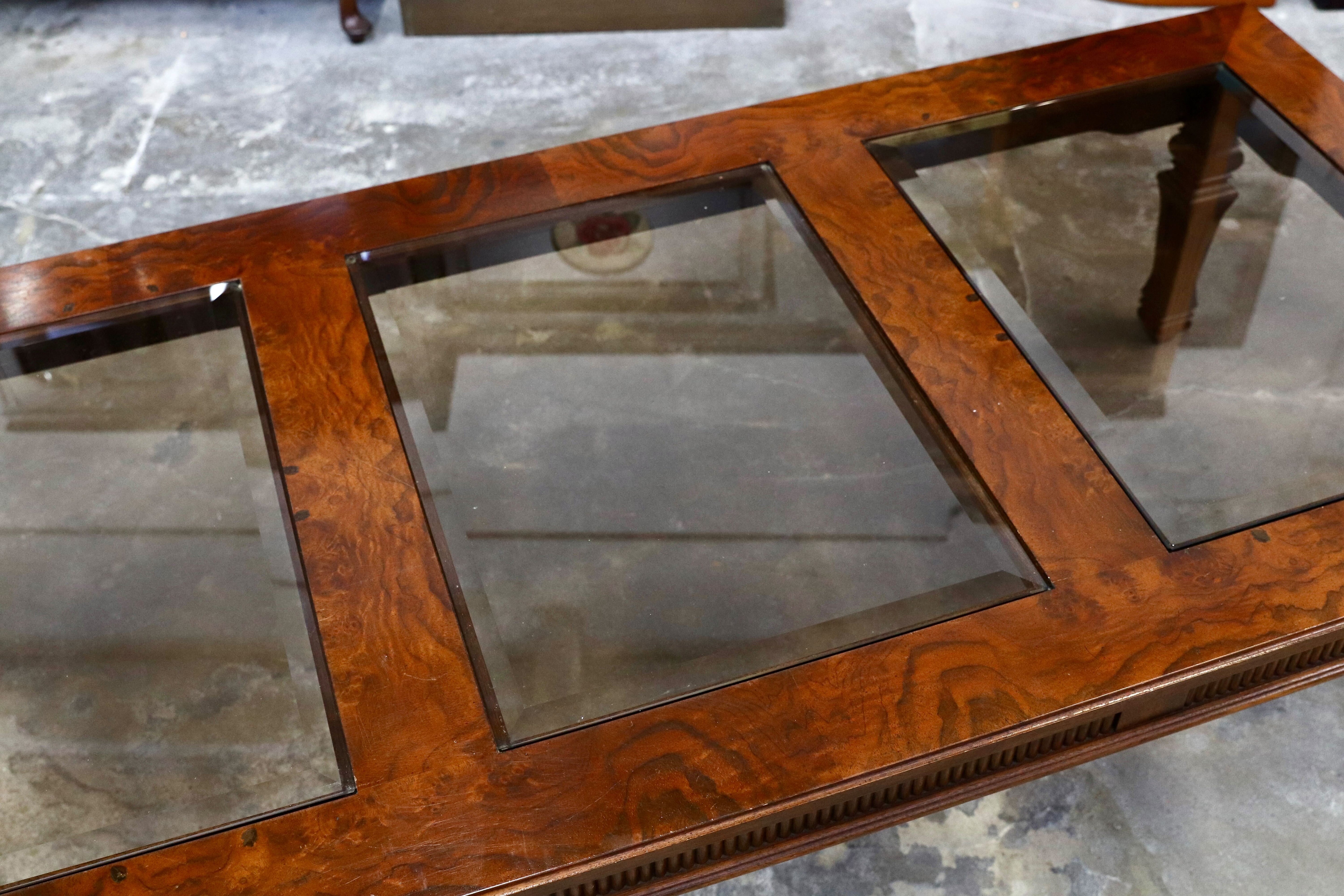 GMIK675○DREXEL HERITAGE / ドレクセルヘリテイジ キャメオクラシックス リビングテーブル センターテーブル 応接机 アンティーク 稀少