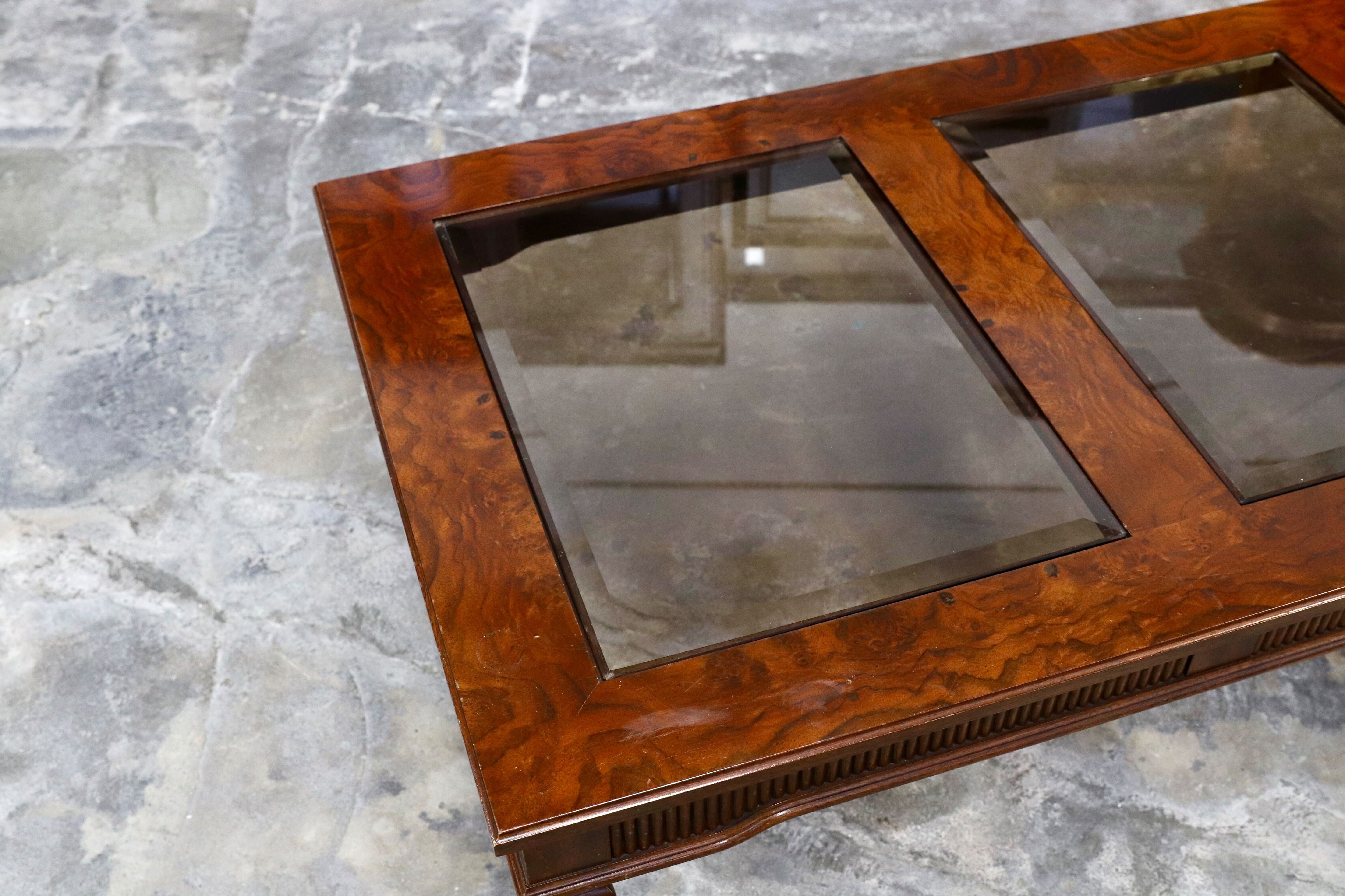 GMIK675○DREXEL HERITAGE / ドレクセルヘリテイジ キャメオクラシックス リビングテーブル センターテーブル 応接机 アンティーク 稀少