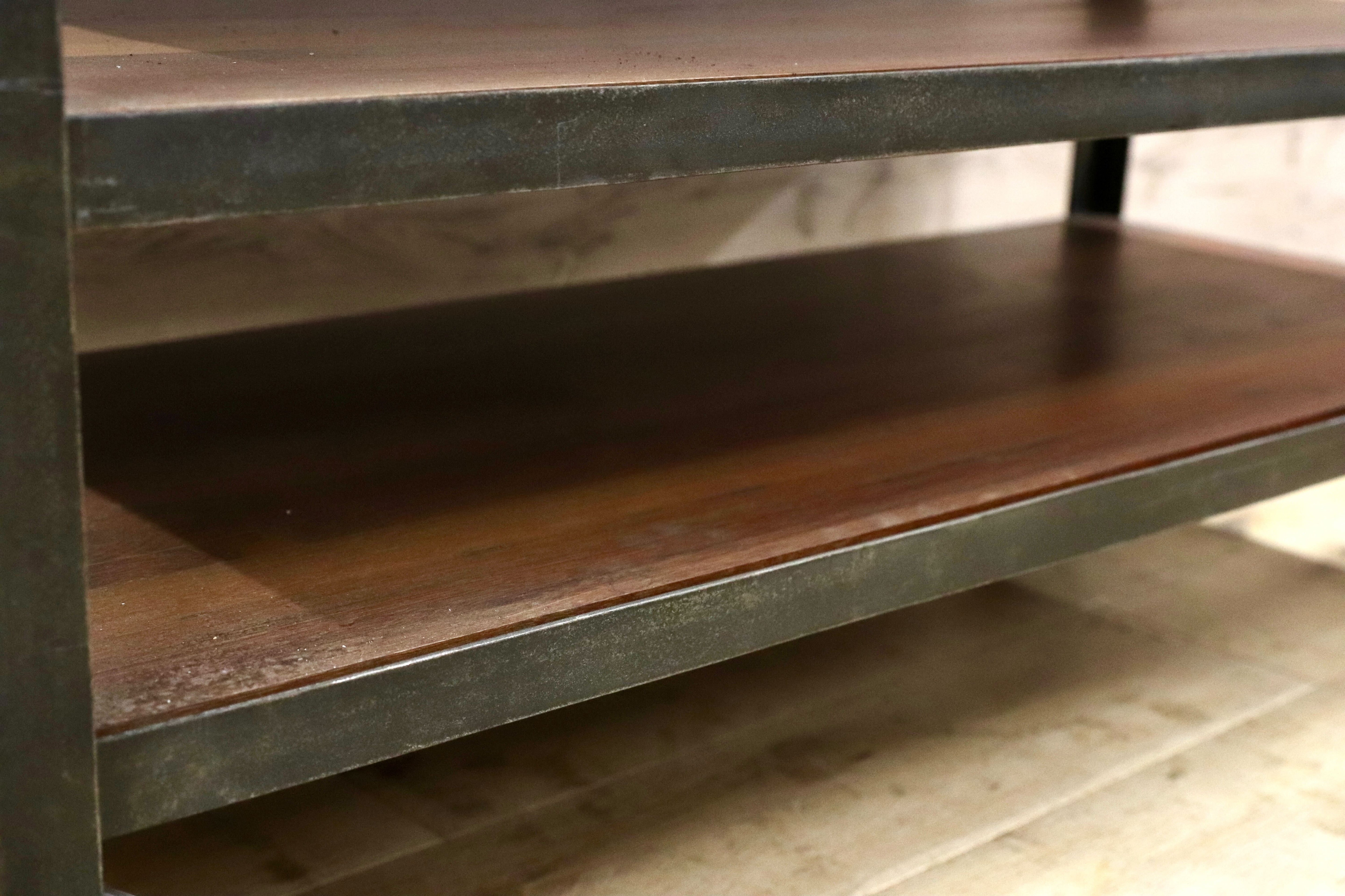 GMIK767A○unico / ウニコ LUMUER ランバー オープンシェルフ ラック キャスターラック テレビボード ローボード インダストリアル 廃番