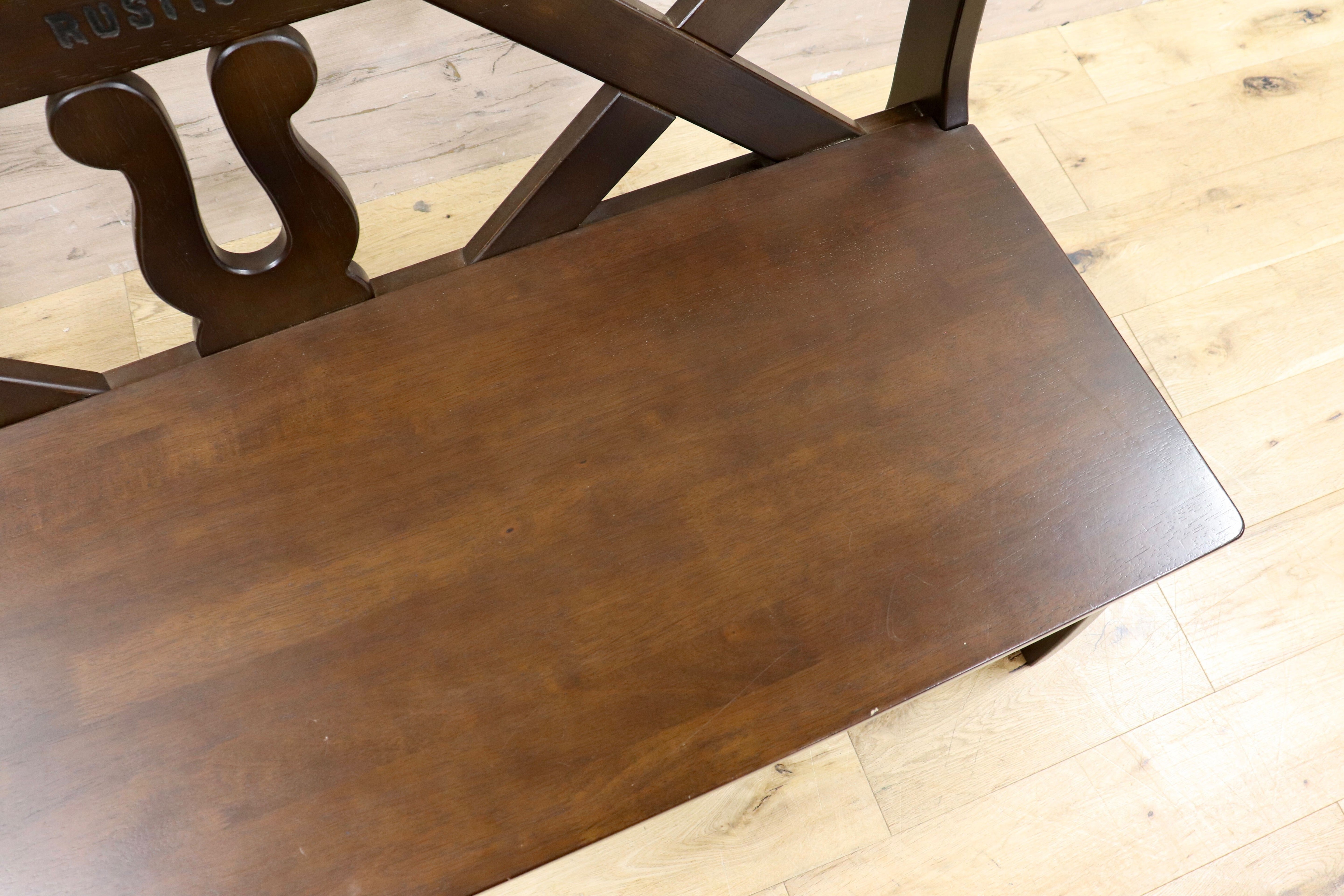 GMIH261D○karimoku / カリモク RUSTIC ルスティック ベンチ ダイニングチェア 椅子 レトロ カントリー 人気廃番 国産家具