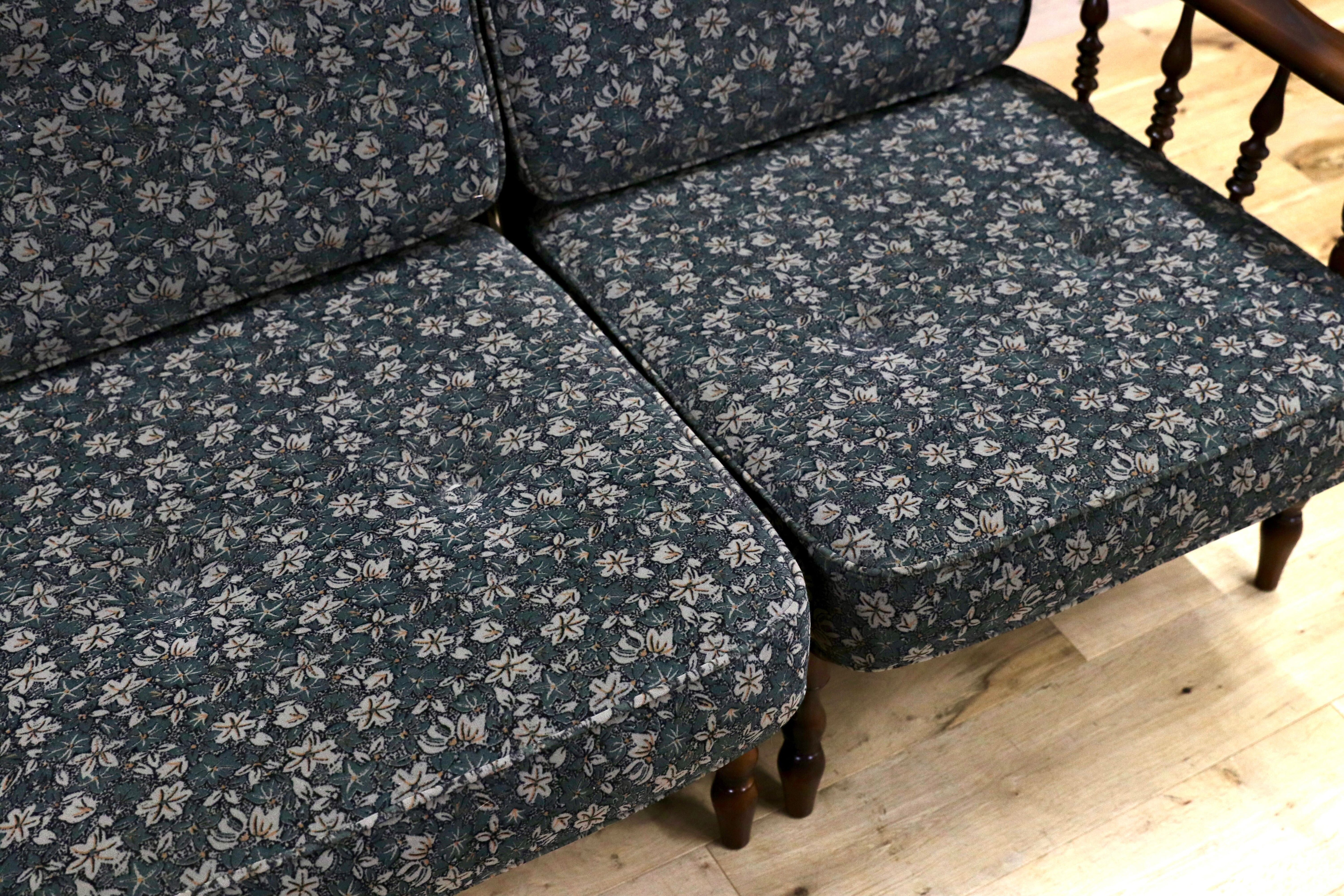 GMIK770○karimoku / カリモク コロニアル 3人掛けソファ トリプルソファ セパレートソファ 3シーター 国産家具