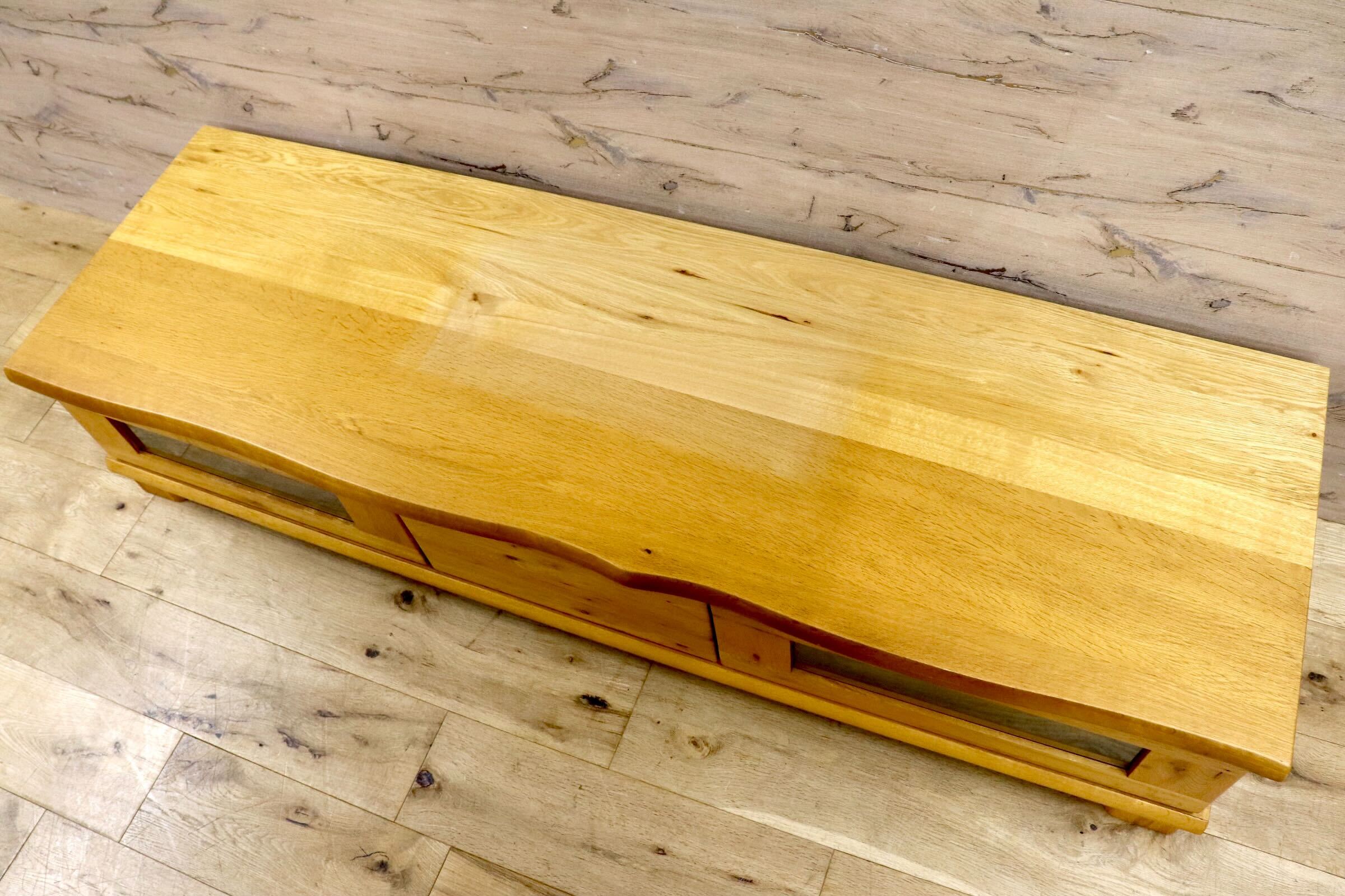 GMIH260○起立木工 / KIRITSU FURNITURE D-OAK TVボード AVボード ローボード リビング収納 オーク無垢材 ナチュラル 北欧スタイル