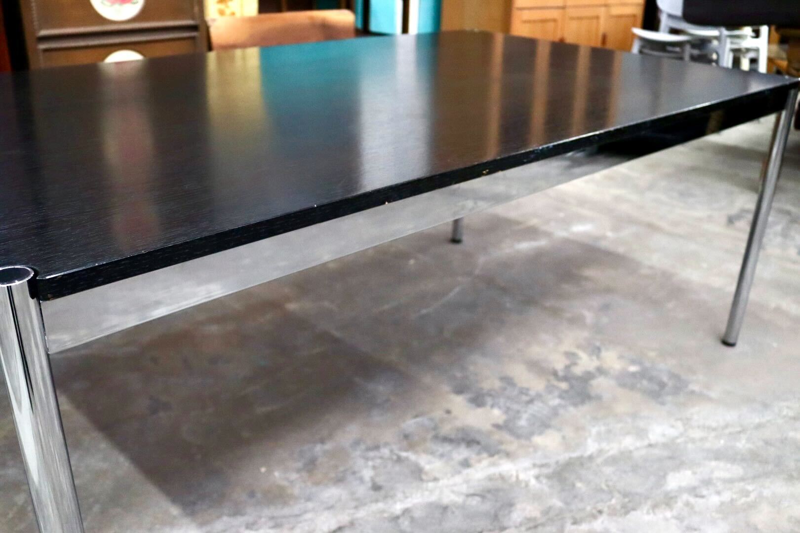 GMJH99B○USM Haller ハラーシステム ミーティングテーブル 会議テーブル 作業台 ダイニングテーブル 机 スイス モダン ヴィンテージ