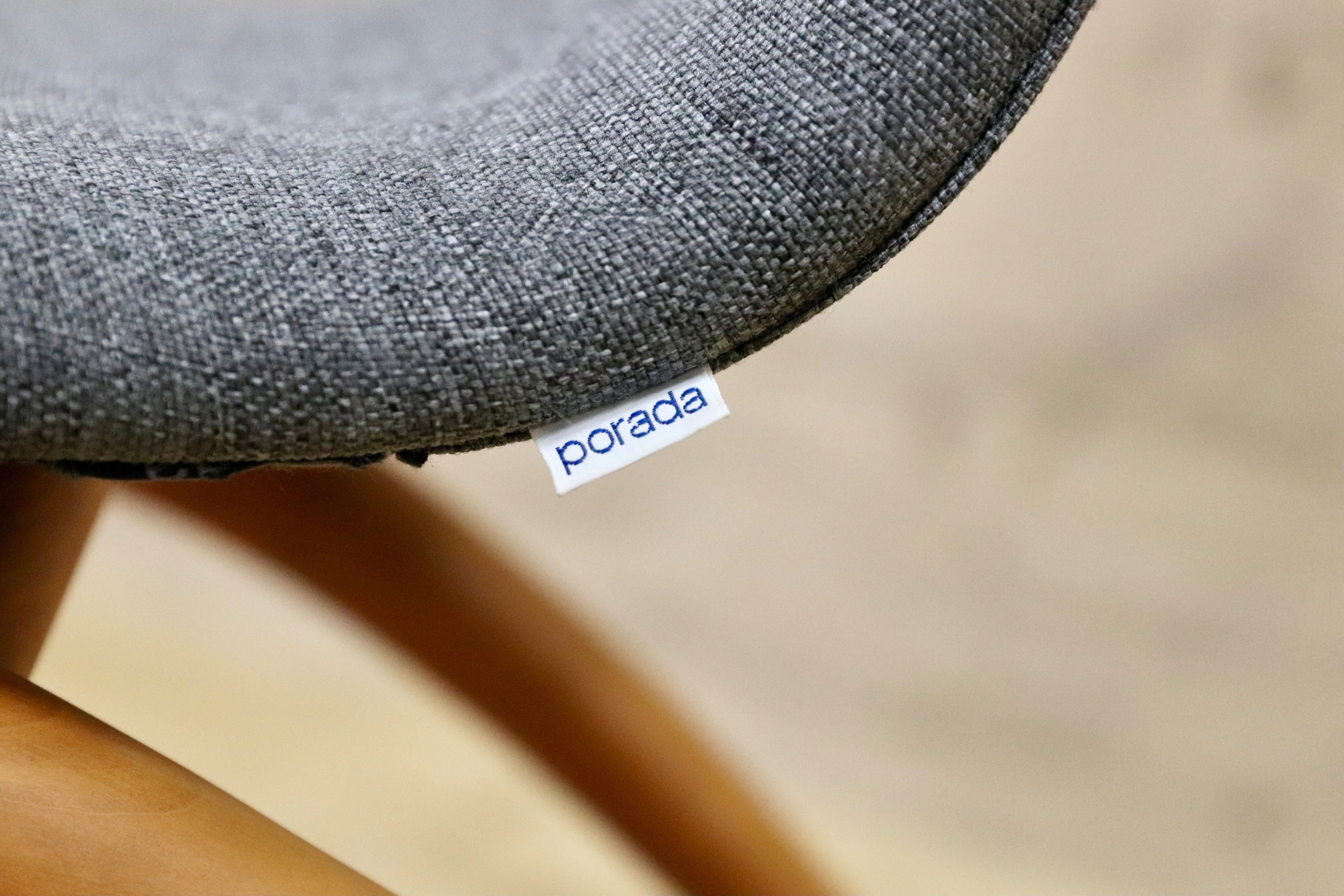 GMGN492○porada / ポラダ ANXIE Chair ダイニングチェア 椅子 チェリー無垢材 ファブリック ACTUS アクタス イタリアモダン 約14.2万