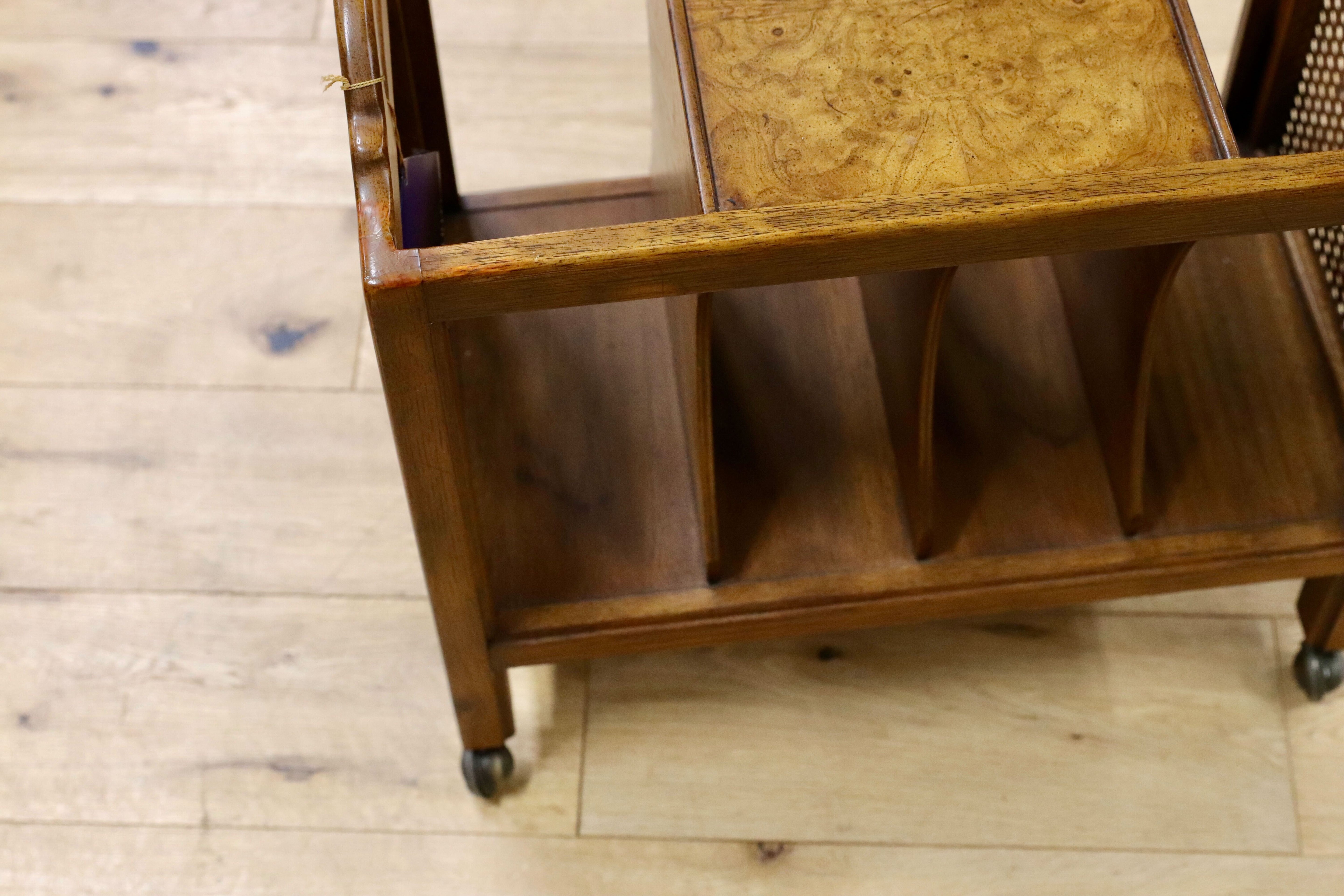 GMIS96○DREXEL HERITAGE / ドレクセルヘリテイジ エトセトラ Et Cetera マガジンラック サイドテーブル ヴィンテージ 最高級 約14万 稀少