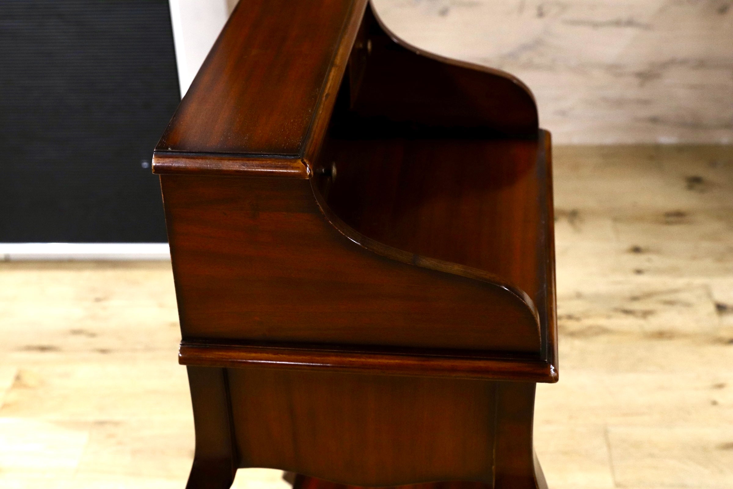 GMJH45○VENECHIA ベネシア マホガニー材 ミニデスク コンソール 猫脚 クラシカル家具