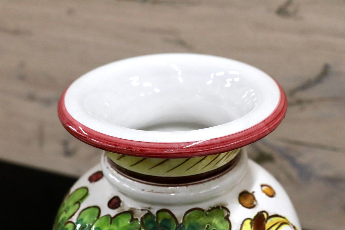 GMJO141V◯Ceramiche Paoli / チェラミケ パオリ Bruno Paoli イタリア製 花瓶 花器 フラワーベース インテリア 陶器 西洋 ヴィンテージ