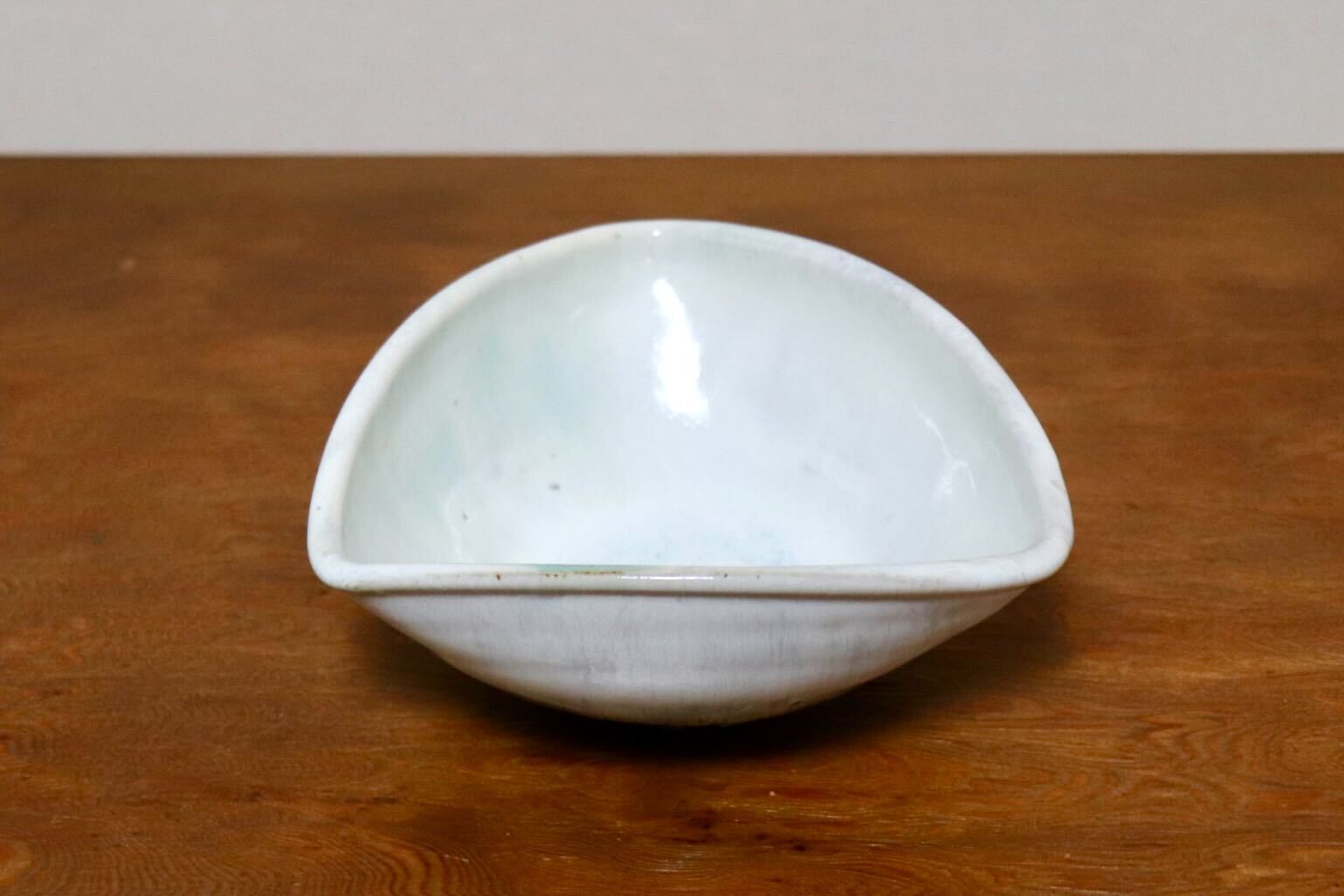 GMIO548A◯丹文窯 丹波焼 三角小鉢 陶器 伝統工芸 丹波篠山 未使用