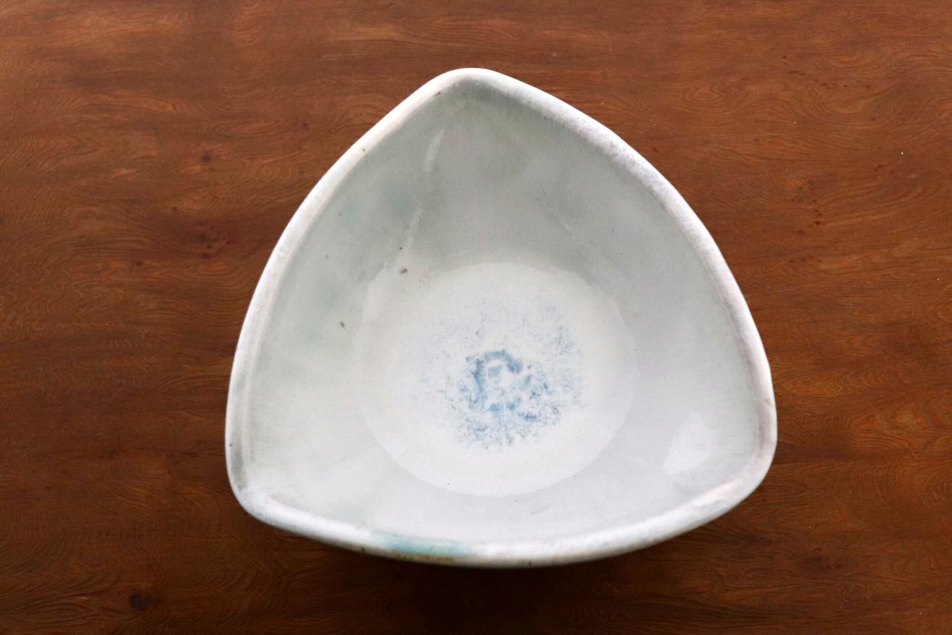 GMIO548A◯丹文窯 丹波焼 三角小鉢 陶器 伝統工芸 丹波篠山 未使用