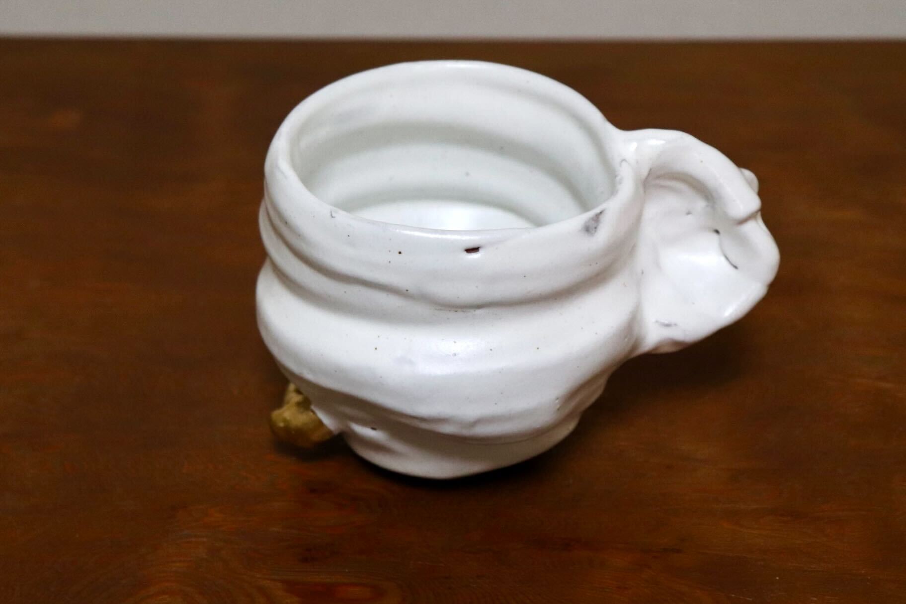 GMIO545B◯丹文窯 丹波焼 マグ大 マグカップ 陶器 伝統工芸 丹波篠山 未使用