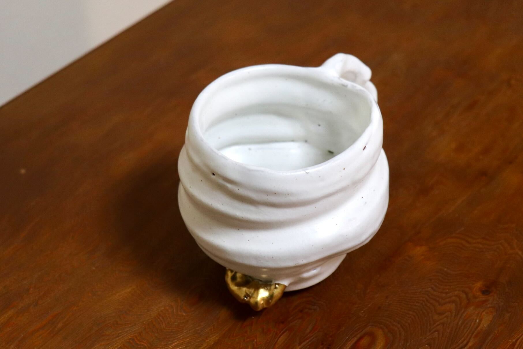 GMIO545B◯丹文窯 丹波焼 マグ大 マグカップ 陶器 伝統工芸 丹波篠山 未使用