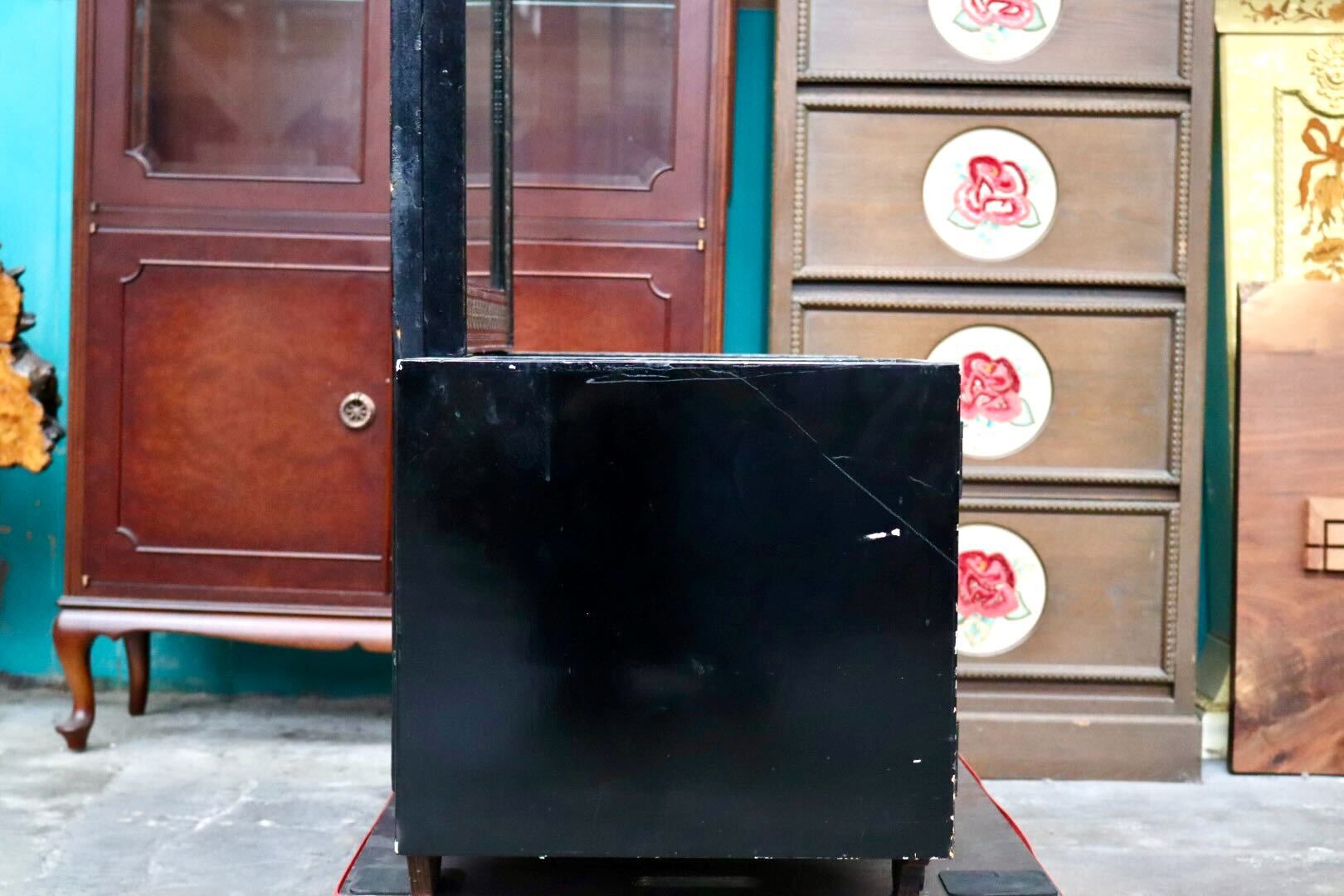GMJH75A○李朝家具 ドレッサー ミラー 鏡 姿見 化粧台 鏡台 螺鈿細工