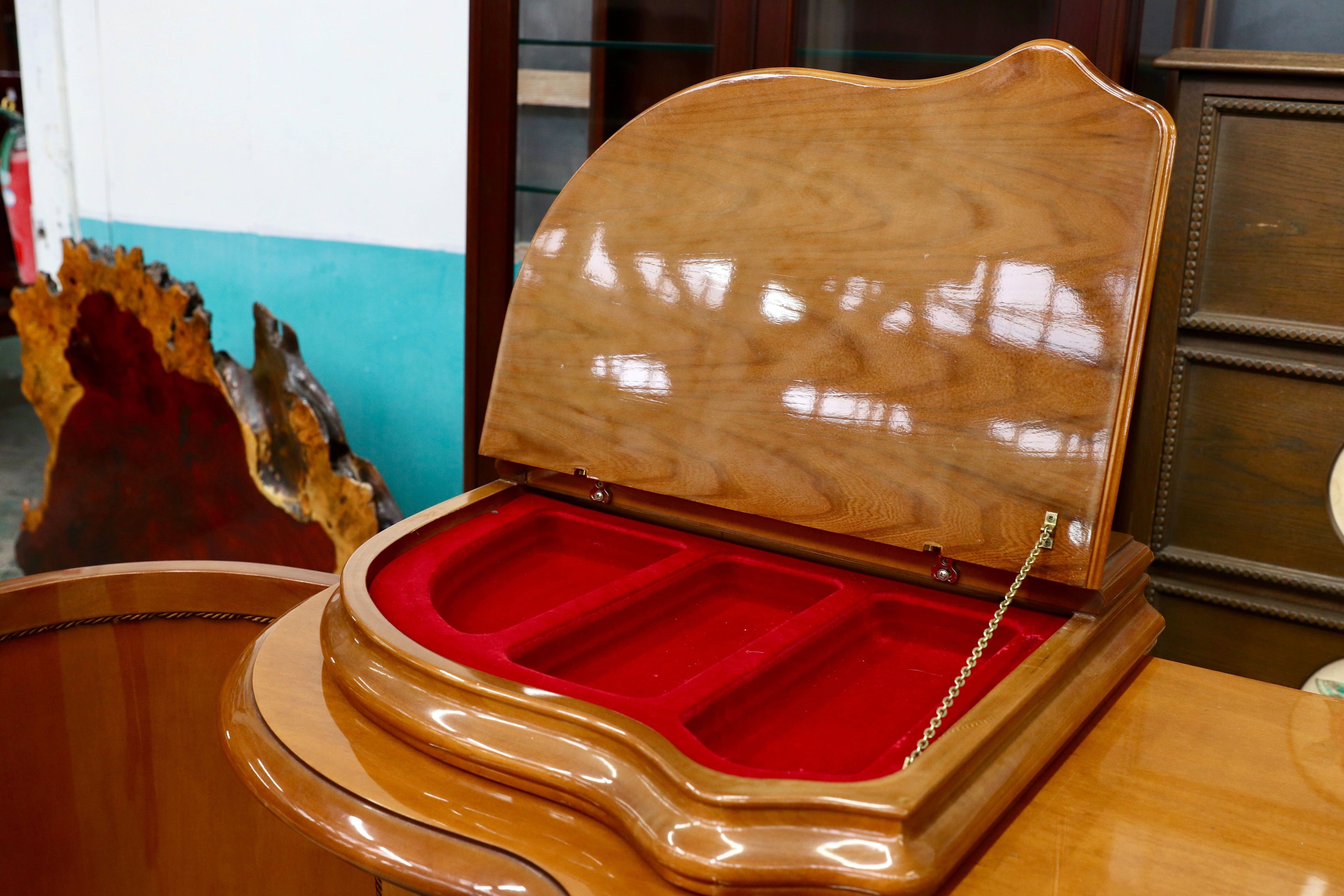 GMIK582○Pistolesi Firenze / ピストレージ イタリア製 リビングボード サイドボード キャビネット 象嵌細工 クラシック 最高級