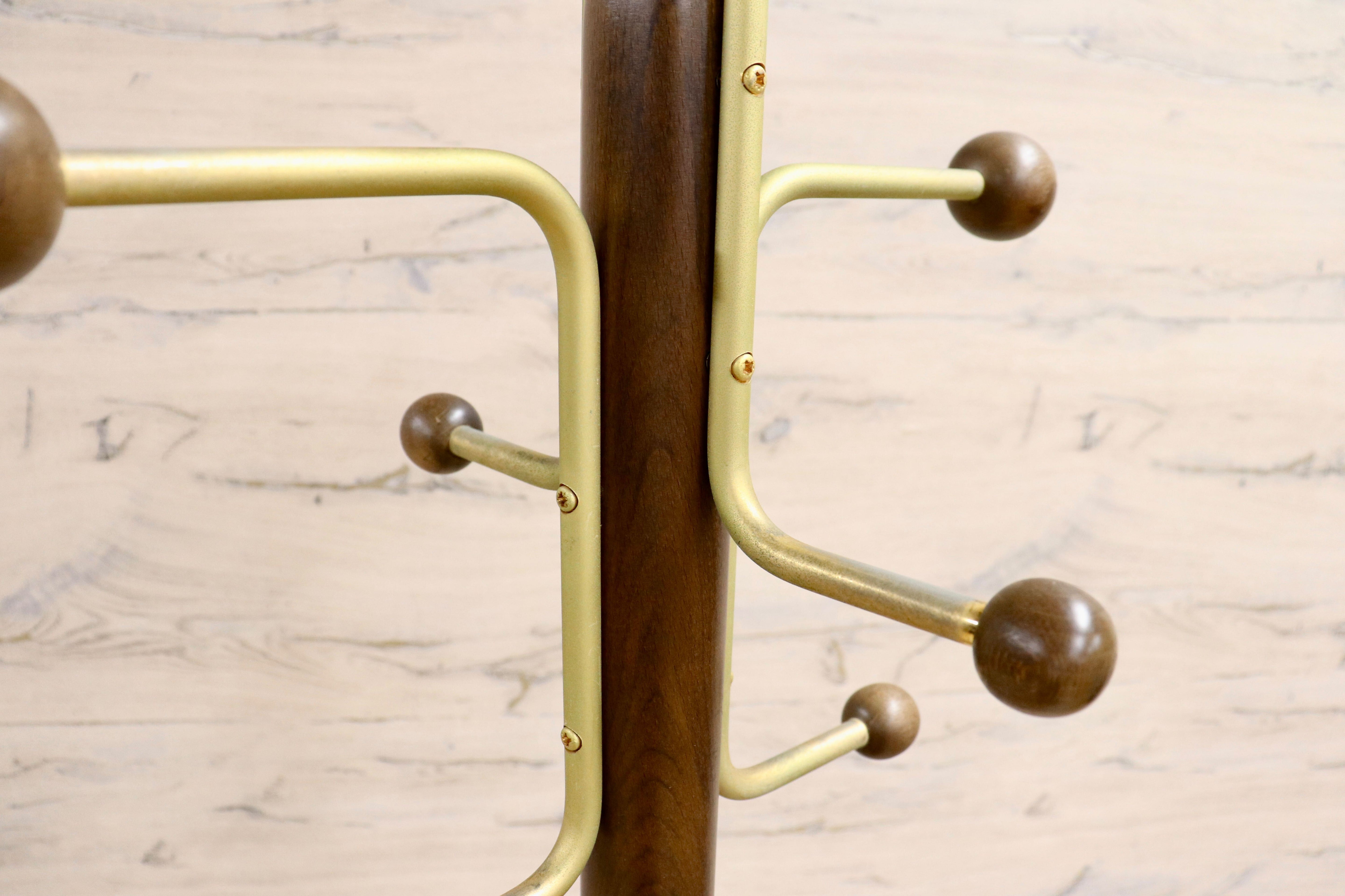 GMIS280○karimoku / カリモク コロニアル コートハンガー ポールハンガー 帽子掛け ミッドセンチュリー ヴィンテージ 国産家具