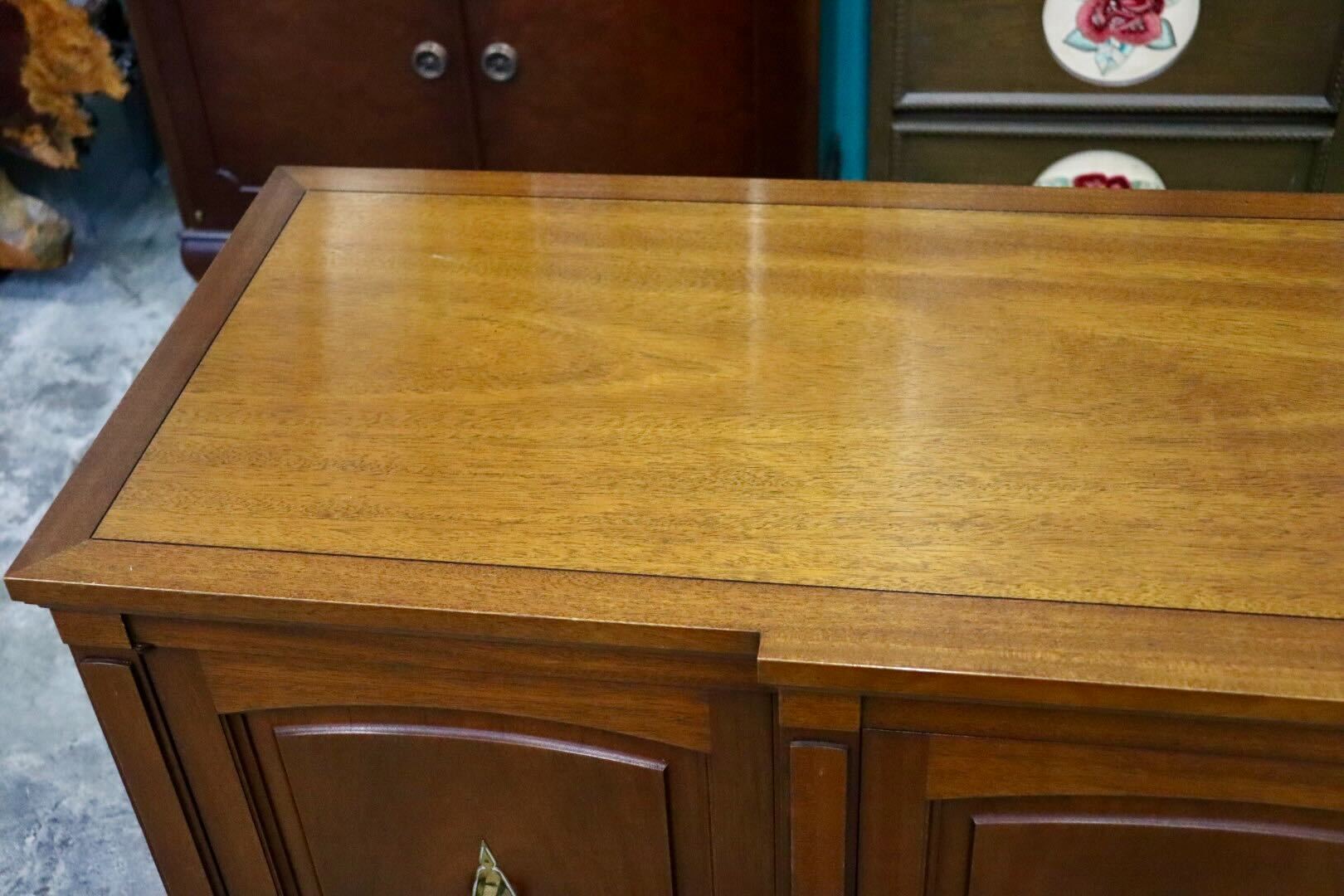 GMIH476○DREXEL HERITAGE / ドレクセルヘリテイジ Triune トライユン サイドボード リビングボード クラシカル 定価約56万 美品