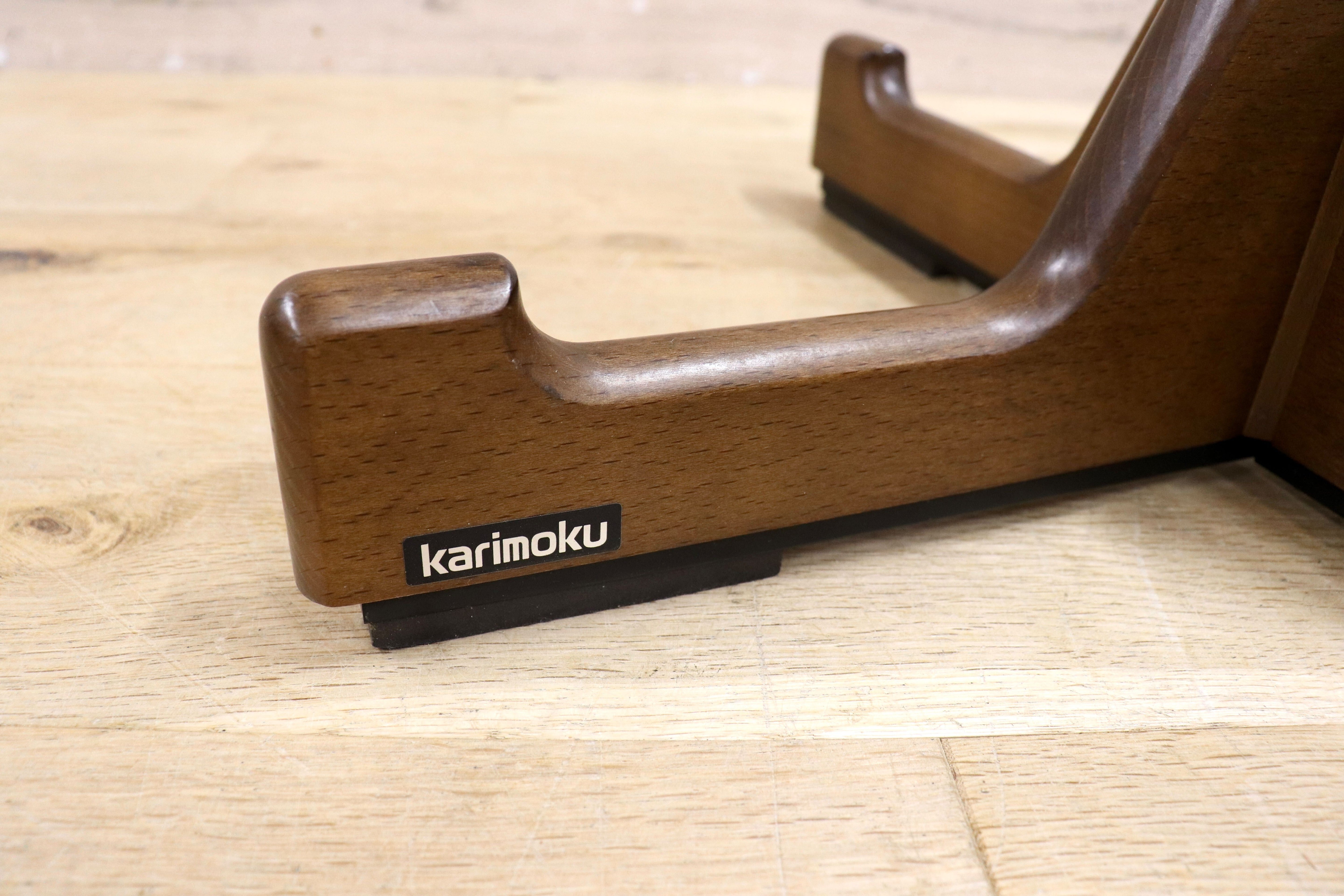 GMIS280○karimoku / カリモク コロニアル コートハンガー ポールハンガー 帽子掛け ミッドセンチュリー ヴィンテージ 国産家具