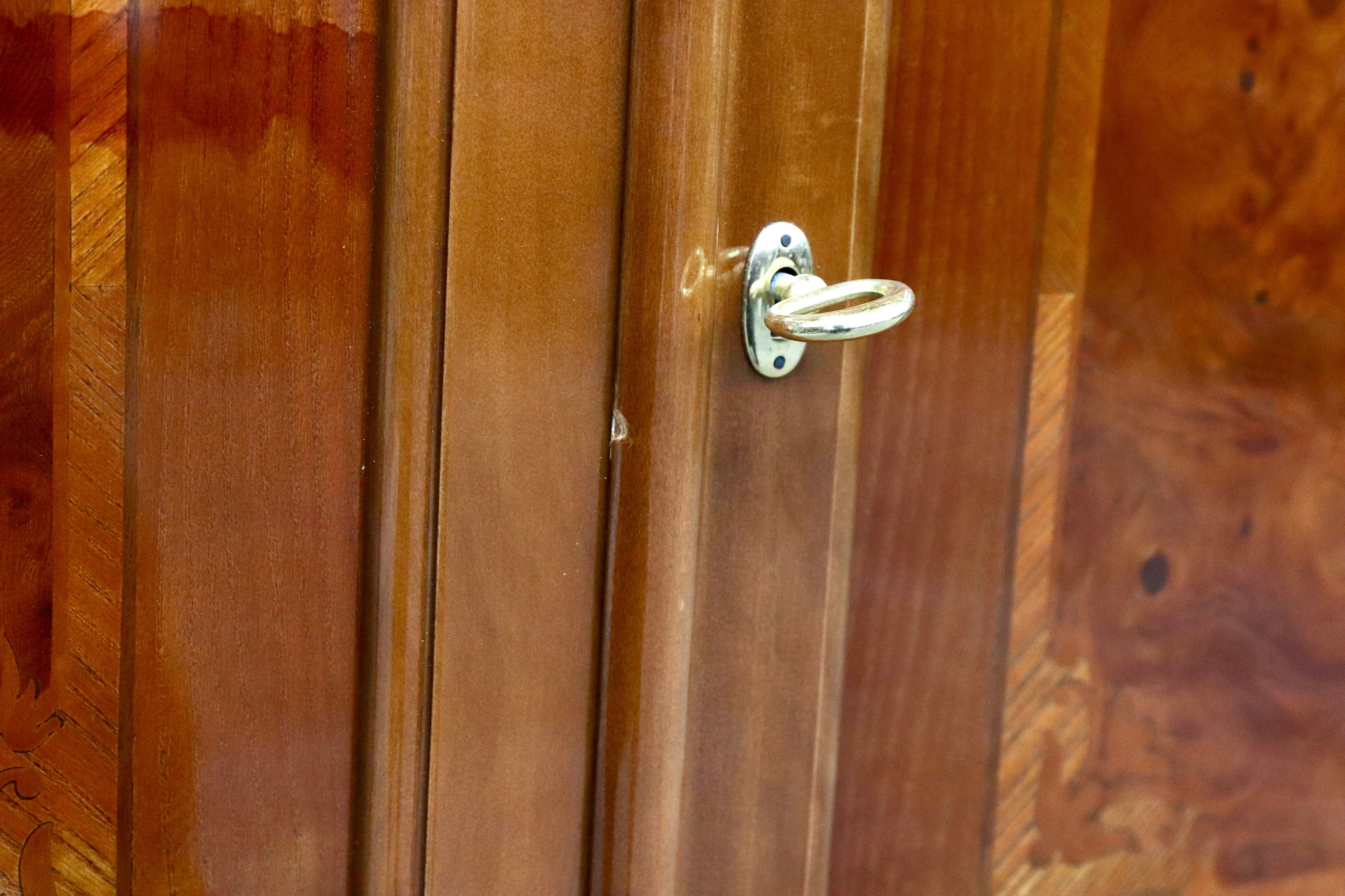 GMIK582○Pistolesi Firenze / ピストレージ イタリア製 リビングボード サイドボード キャビネット 象嵌細工 クラシック 最高級