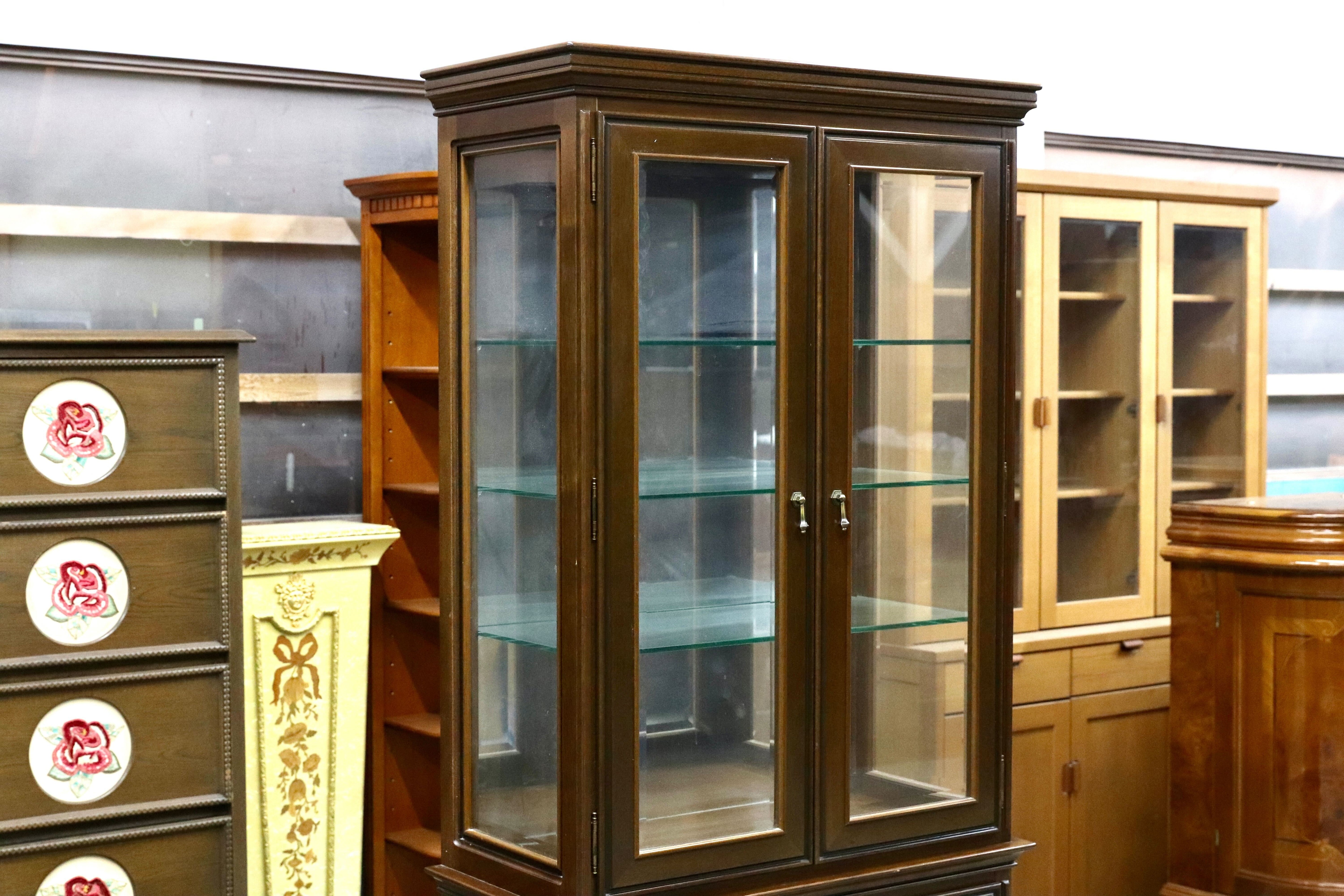 GMIK628B○maruni / マルニ ROYAL ロイヤル キャビネット 飾り棚 クラシック キュリオケース 定価約64.3万