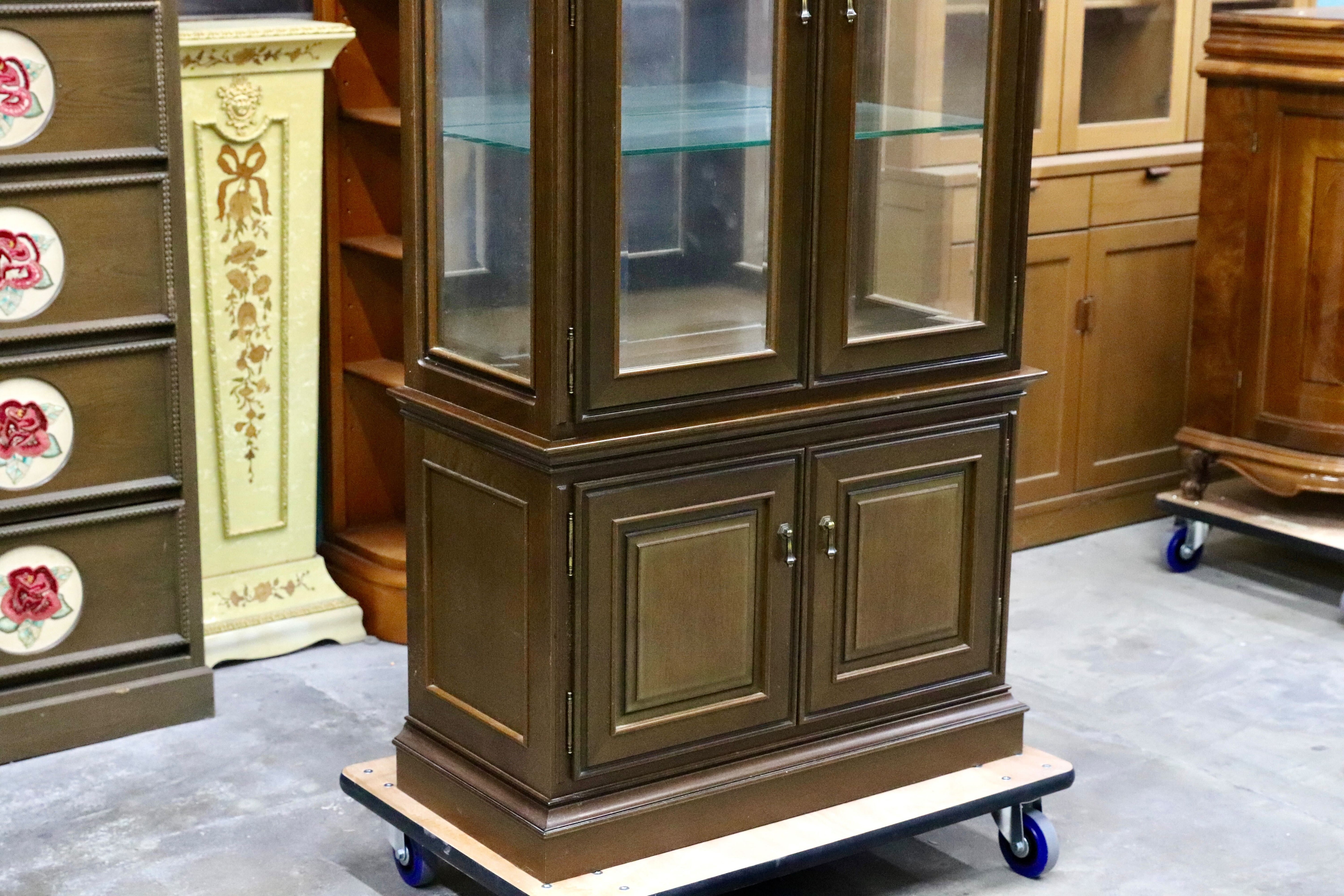 GMIK628B○maruni / マルニ ROYAL ロイヤル キャビネット 飾り棚 クラシック キュリオケース 定価約64.3万