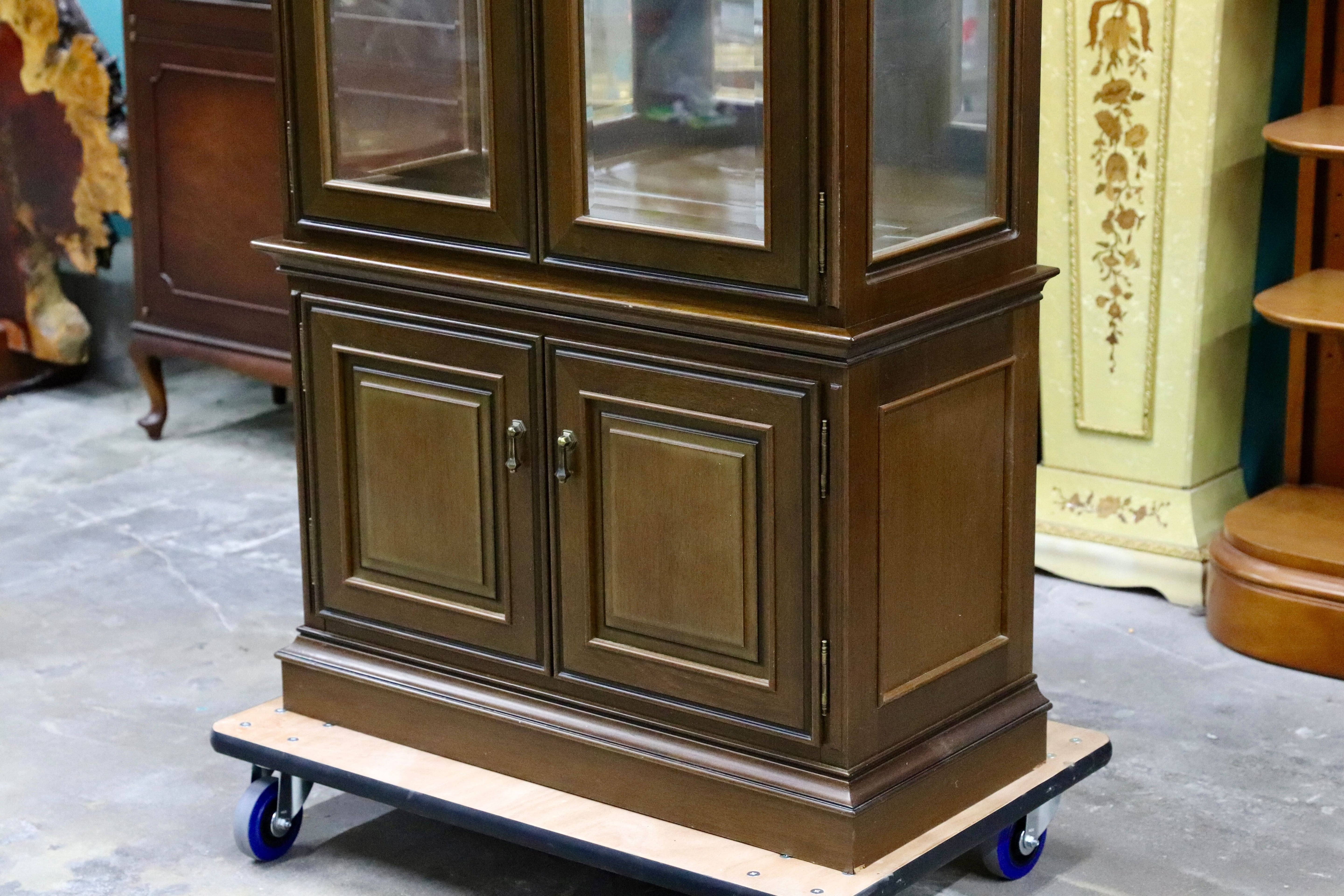 GMIK628B○maruni / マルニ ROYAL ロイヤル キャビネット 飾り棚 クラシック キュリオケース 定価約64.3万