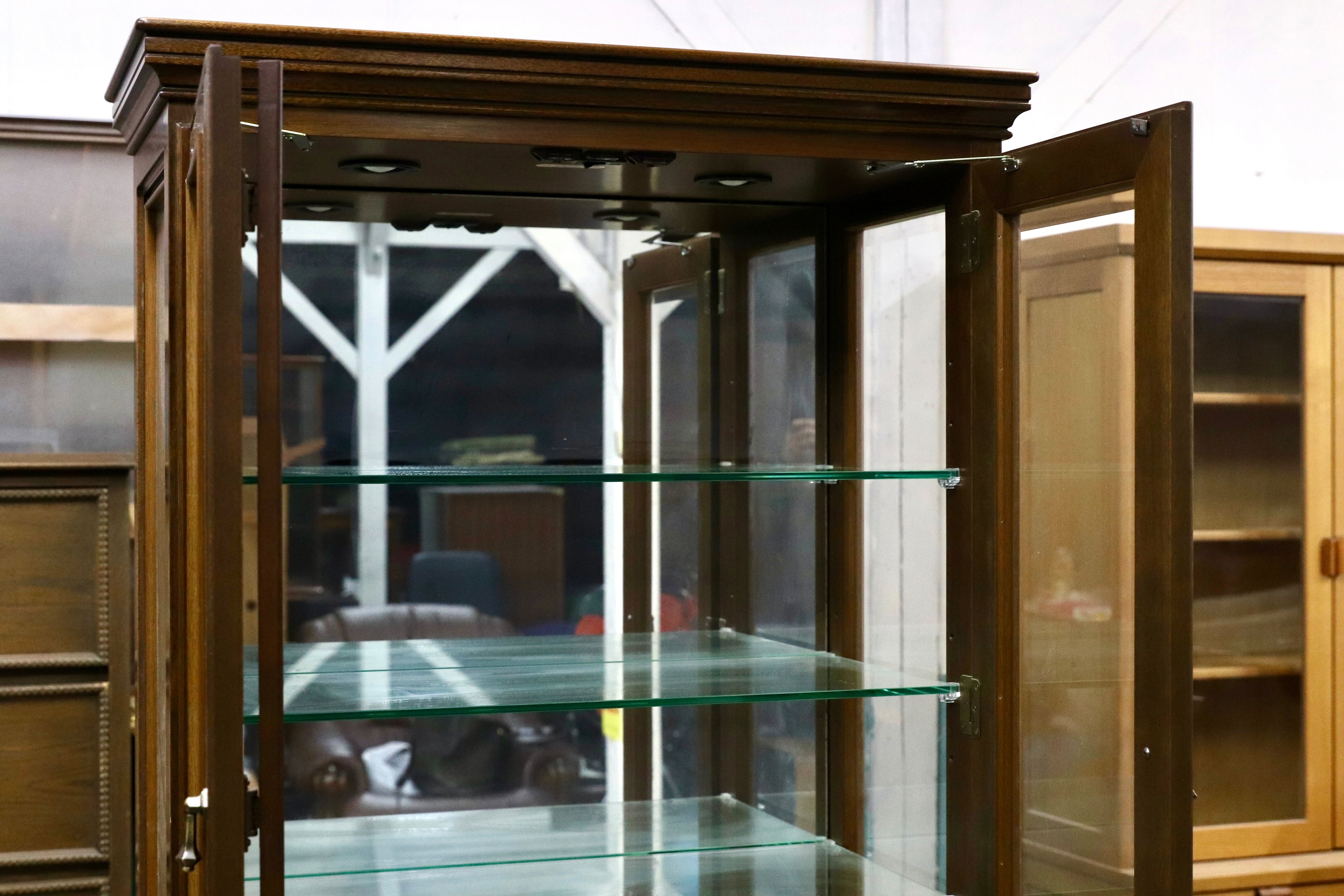 GMIK628B○maruni / マルニ ROYAL ロイヤル キャビネット 飾り棚 クラシック キュリオケース 定価約64.3万