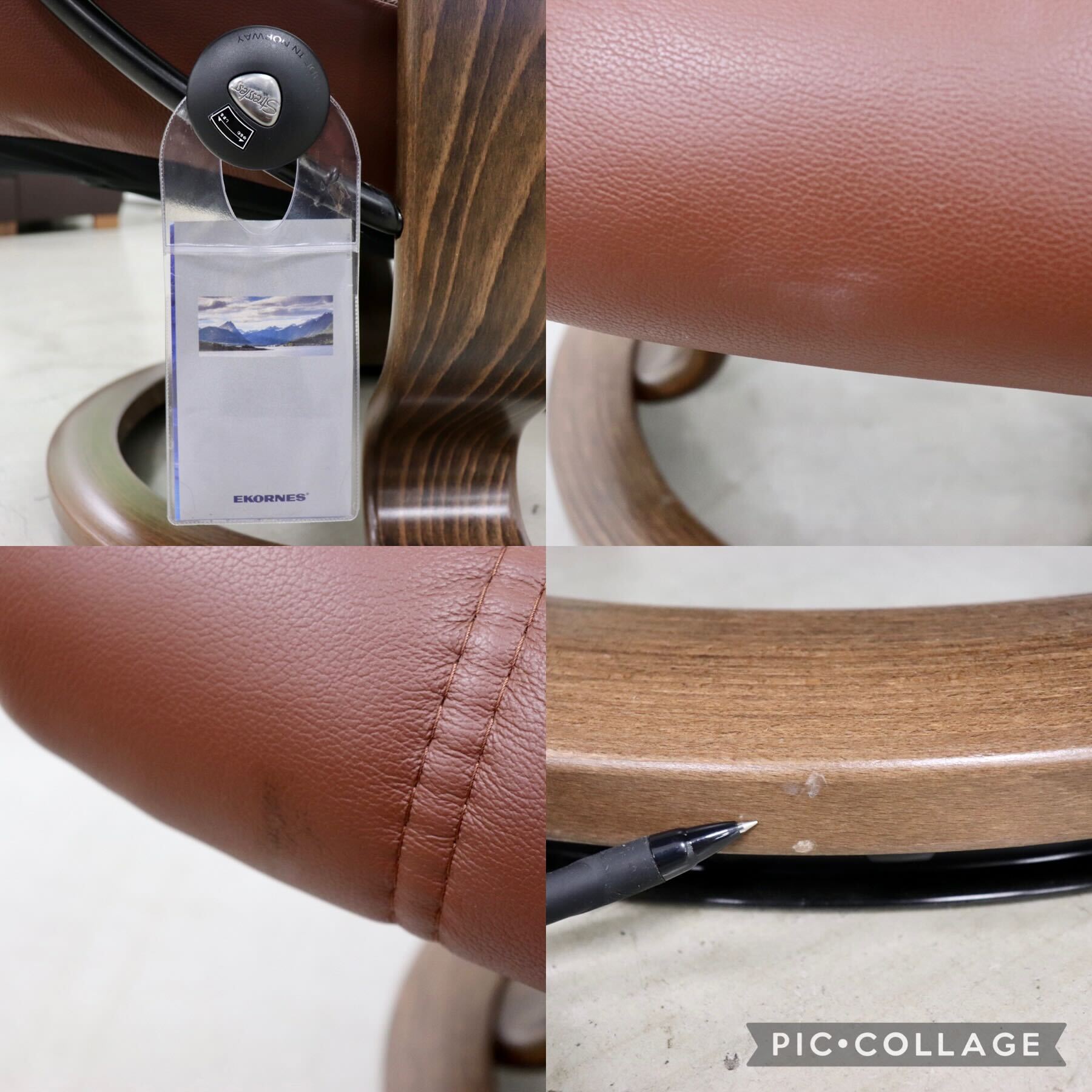 GMGK132○EKORNES / エコーネス コンサル リクライニングチェア ...