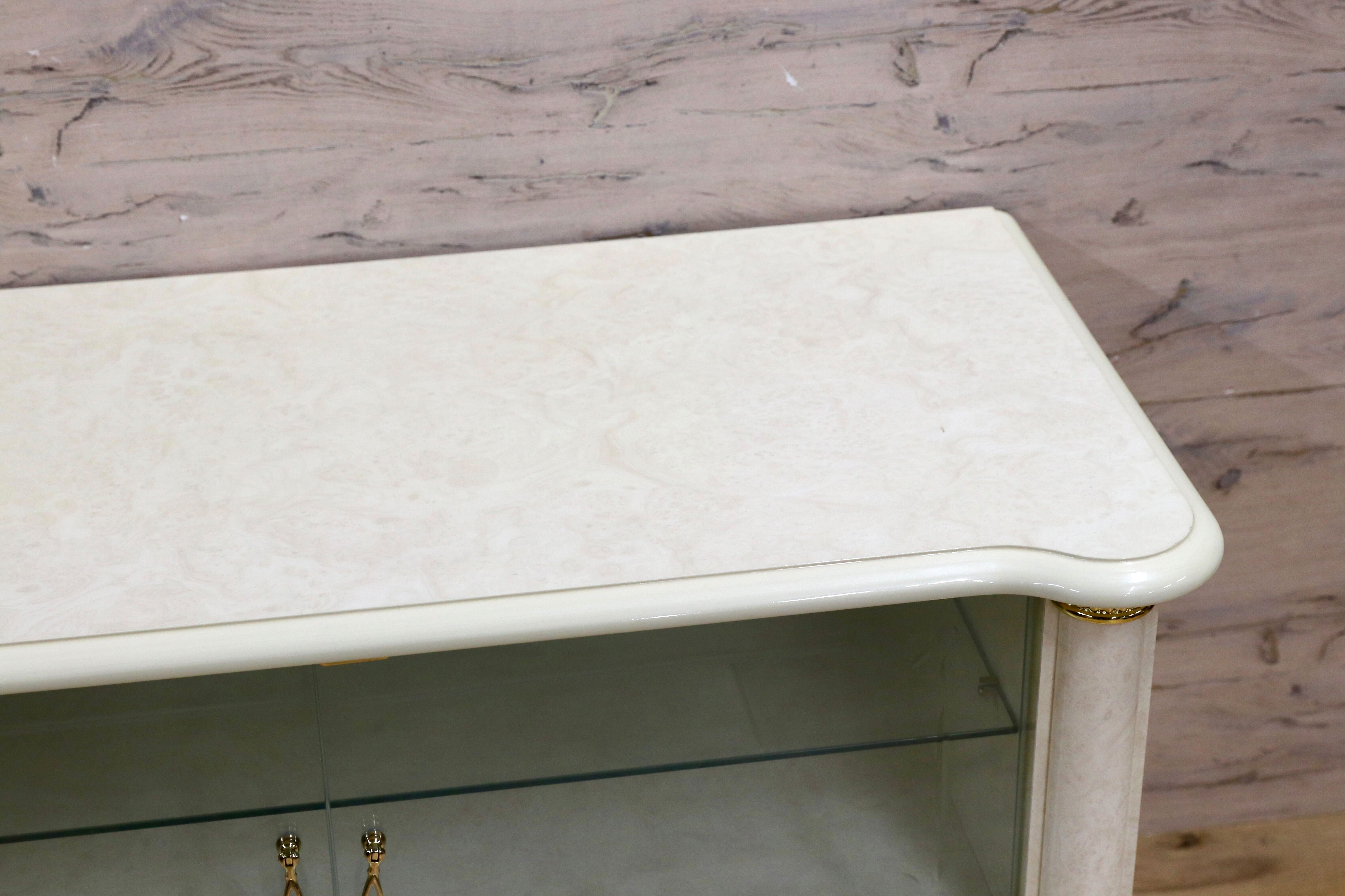 GMIS433○Saltarelli MOBILI / サルタレッリモビリ テレビボード TVボード AVボード ローボード リビング収納 ホワイト イタリア 約24万