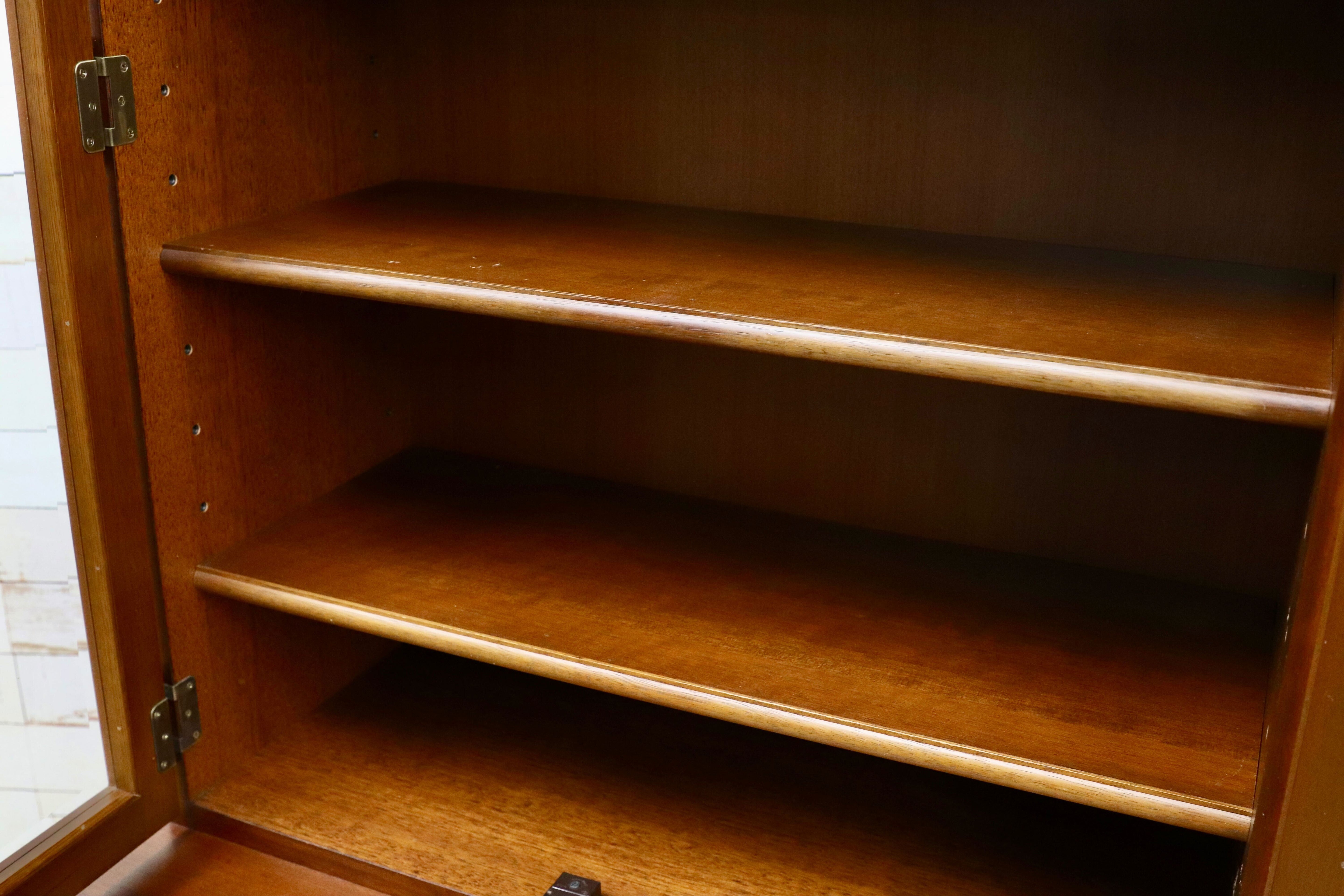 GMIH382○maruni / マルニ 地中海 キャビネット 飾り棚 カップボード 食器棚 アンティーク調 水屋棚