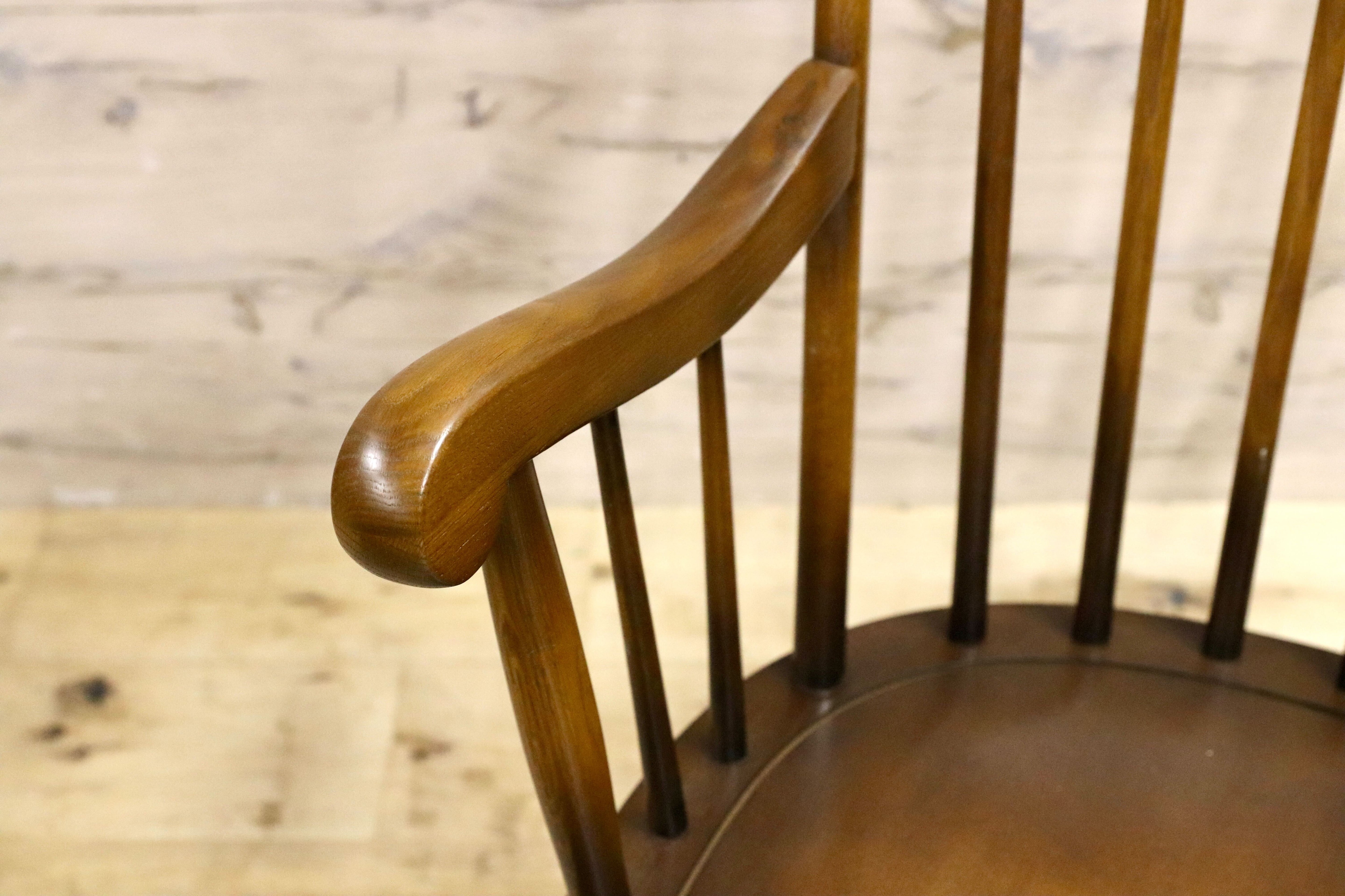 GMIS431○飛騨産業 / HIDA キツツキ 穂高 ロッキングチェア 揺り椅子 定価約9.9万