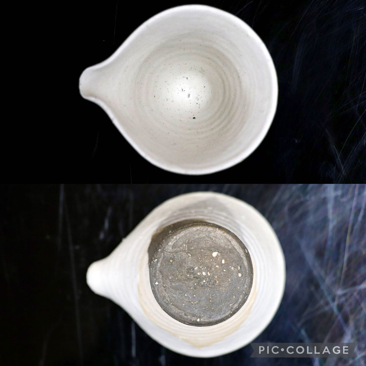 GMJH332BH◯信楽焼 紫香陶房 酒器セット 片口 盃 ぐい呑み 和食器 陶器 在銘 和モダン 伝統工芸