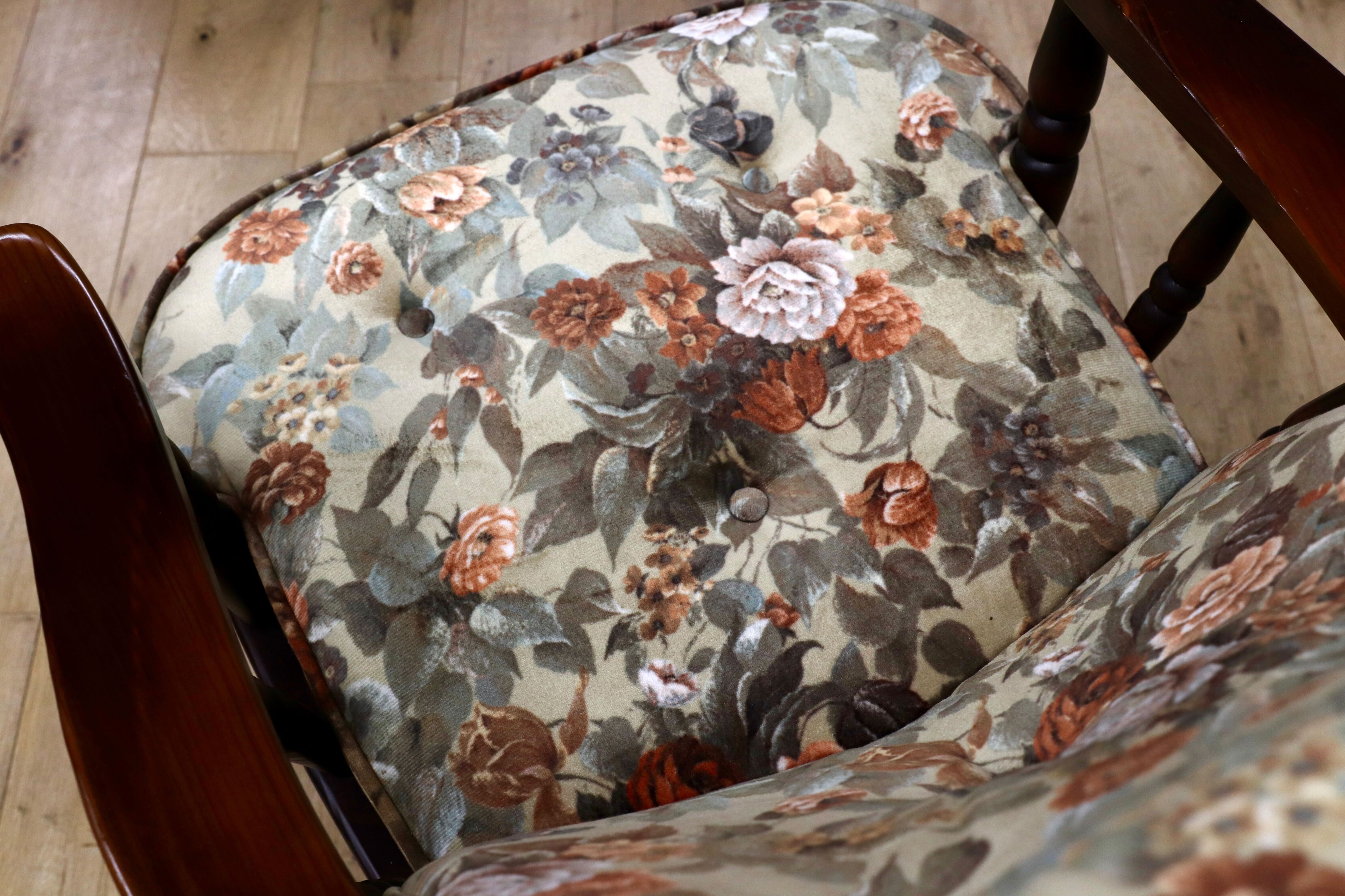 GMIS414B○飛騨産業 / HIDA キツツキ フロンティア アームチェア 椅子 1人掛けソファ ラウンジチェア 廃番 オールド カントリー 稀少