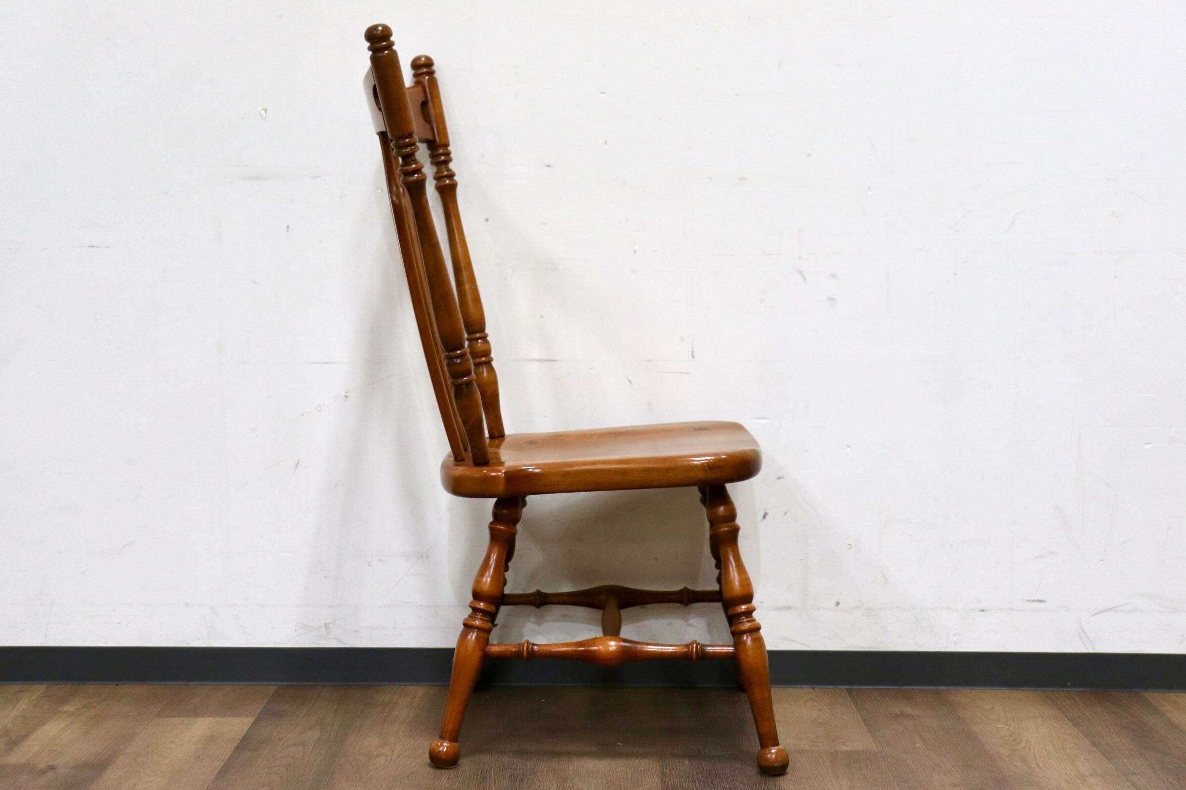 GMHH419C○ETHAN ALLEN / イーセンアーレン ウィンザーチェア ダイニングチェア ハイバックチェア チェア 椅子 US クラシック ヴィンテージ